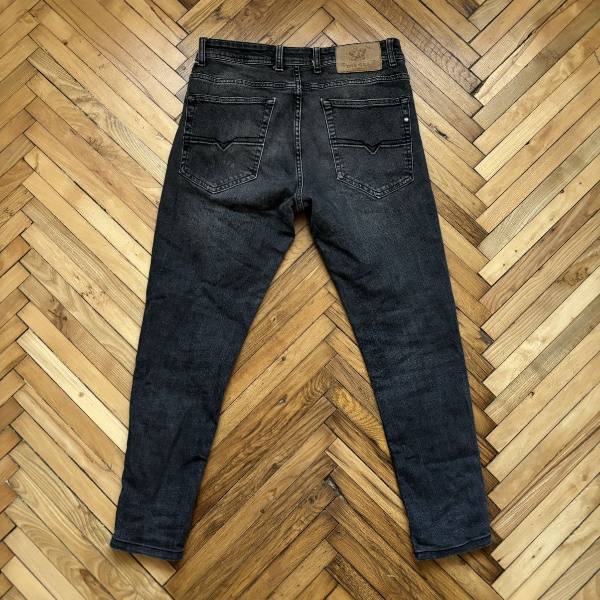 Diesel × Diesel Black Gold Distressed Diesel Denim Jeans Made in Italy Size US 34 / EU 50 - 2 Thumbnail