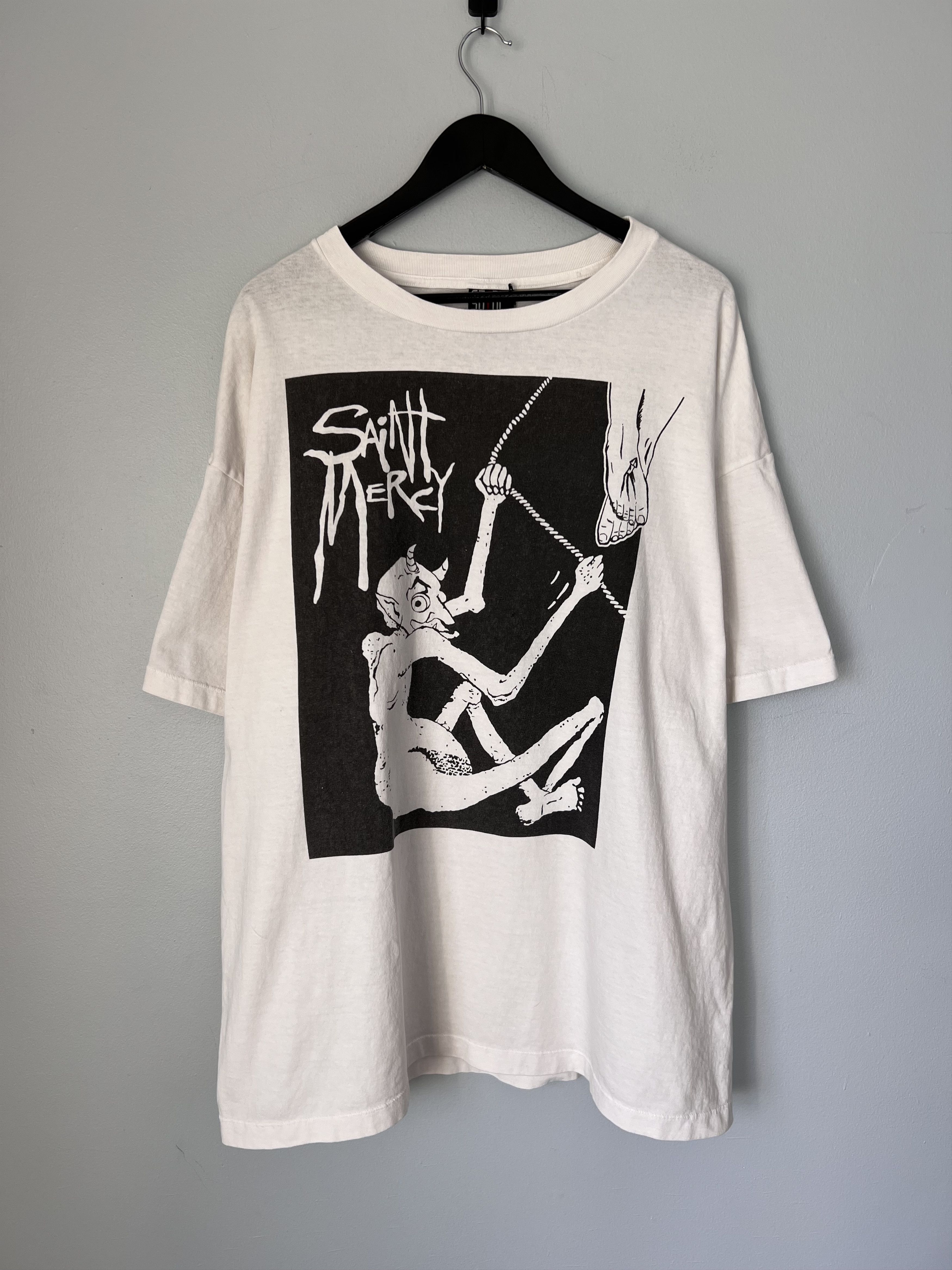 Saint Michael XXXL Saint Michael Mercy Tee in White Size US XXL / EU 58 / 5 - 1 Thumbnail