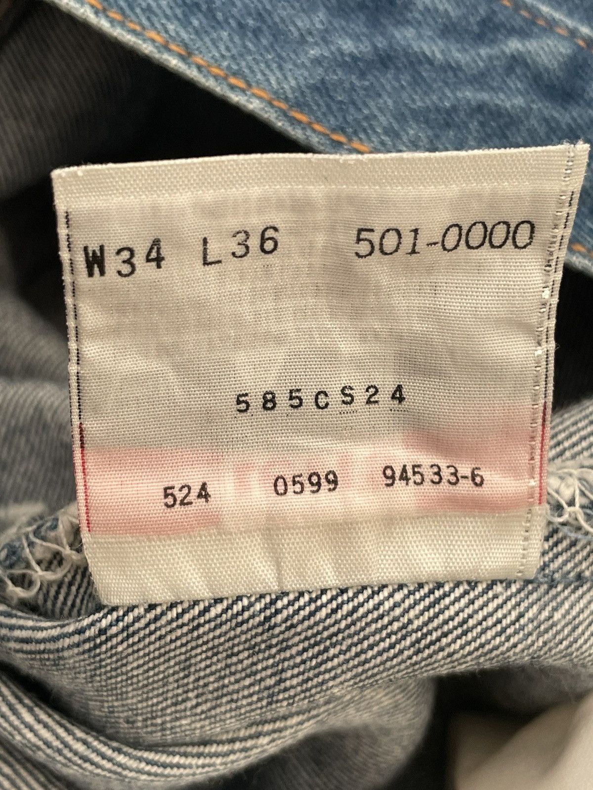 Levi's Vintage 1999 Levis 501XX e Size US 32 / EU 48 - 16 Thumbnail