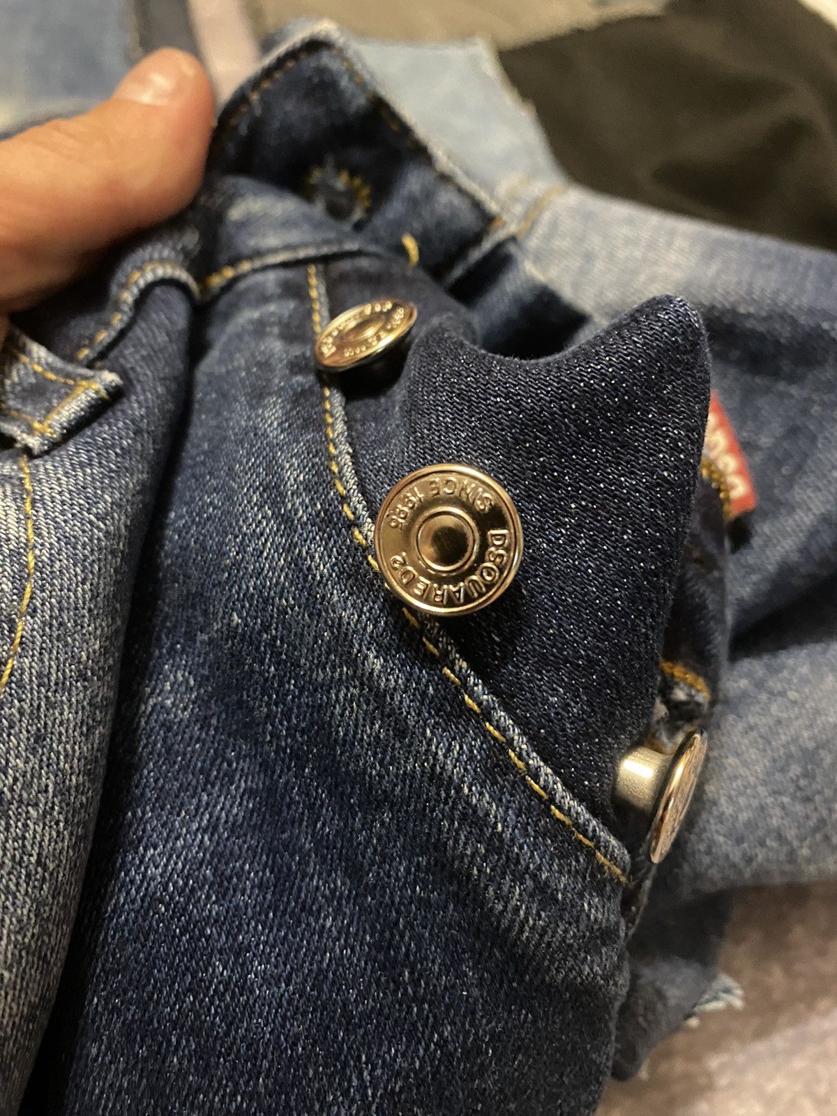 Dsquared2 Vintage Dsquared2 castom denim Size US 30 / EU 46 - 11 Thumbnail
