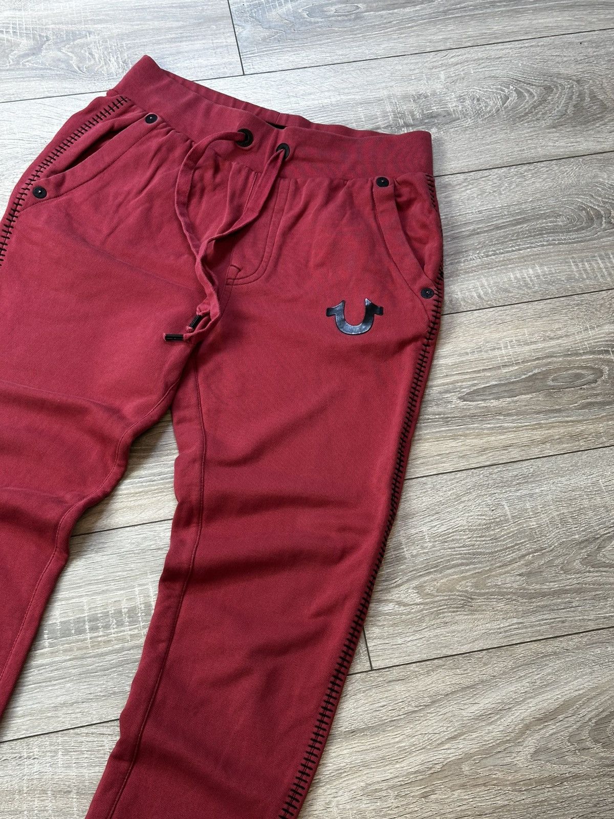 Vintage True Religion Pink Logo Sweatpants Size S