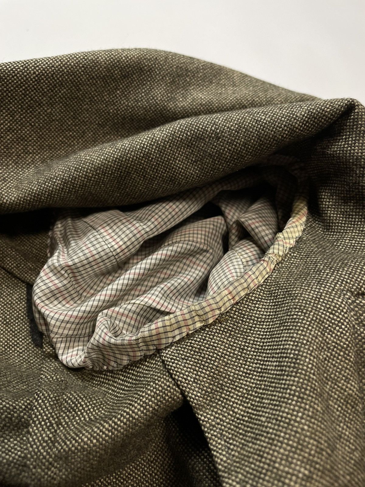 Boglioli Boglioli Herringbone Wool K-Jkt Unstructured Blazer 46 Size 46R - 16 Thumbnail