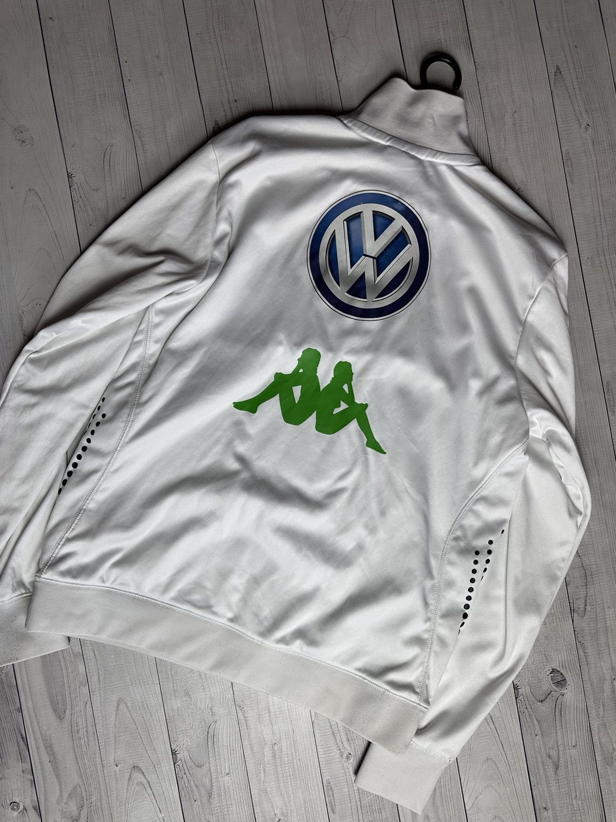 Kappa × Vintage Vintage Wolfsburg soccer jacket training Volkswagen L Size US L / EU 52-54 / 3 - 2 Thumbnail