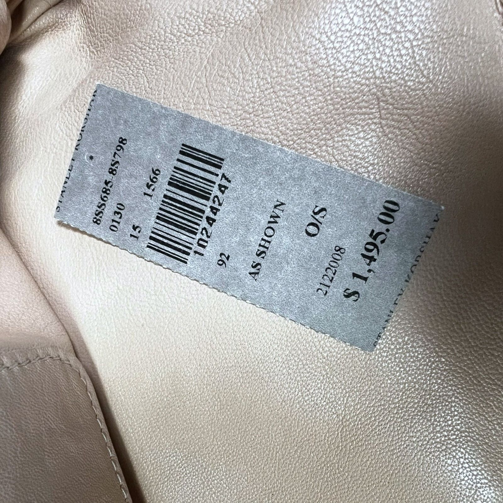 Chloe Chloe Plexi Leather Clutch Handbag Rare Y2k $1,495 Retail Size ONE SIZE - 12 Thumbnail