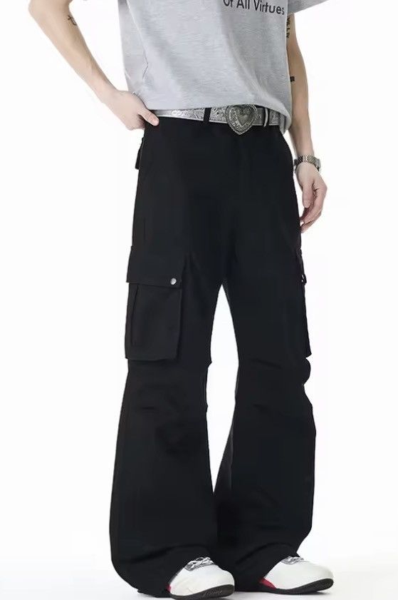 Other Cargo Paratrooper Pants Loose Straight Large Pockets Size US 30 / EU 46 - 2 Thumbnail
