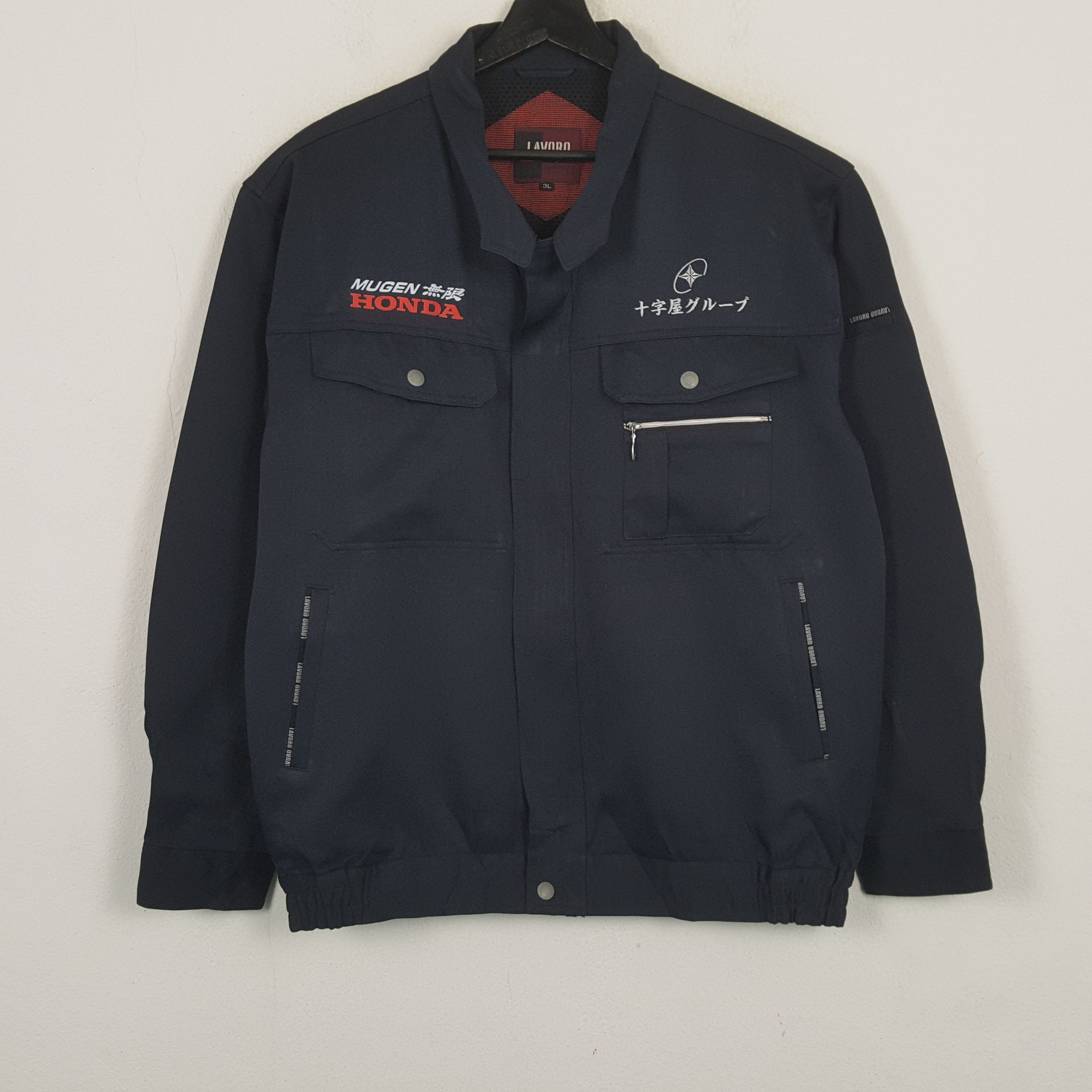 Vintage Mugen Honda Japanese Motorsports Custom Jacket RR15 Size US L / EU 52-54 / 3 - 3 Thumbnail