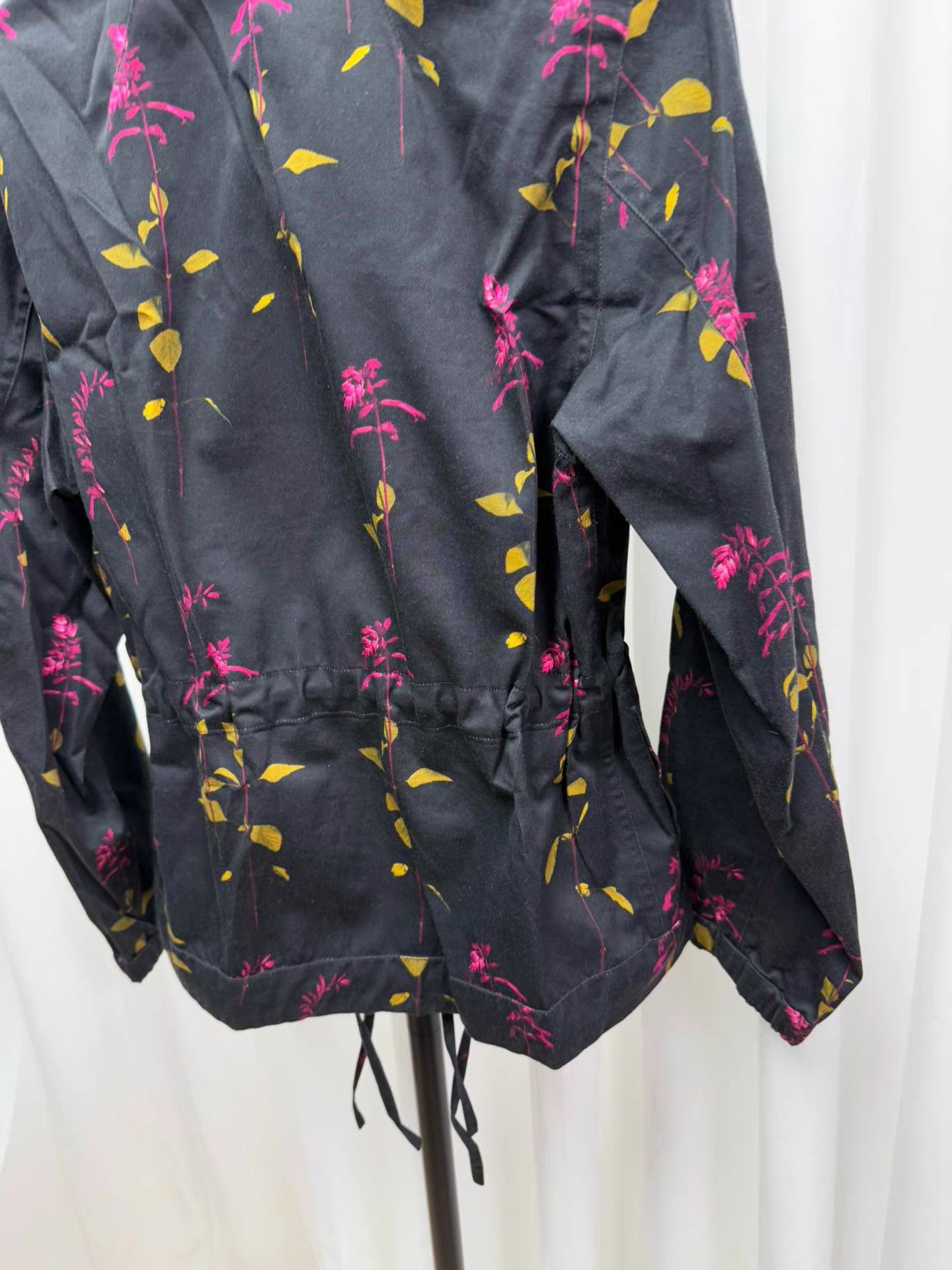 Dries Van Noten Dries van noten Floral Waist Jacket K20 Size XXS / US 00 / IT 34 - 6 Thumbnail