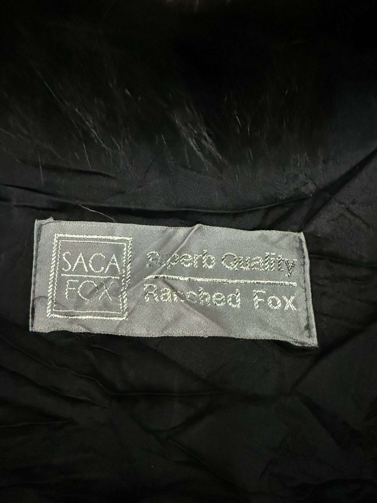 Sagafurs RARE🔥VINTAGE SAGA FOX FUR JACKET VESTS Size US XS / EU 42 / 0 - 8 Thumbnail
