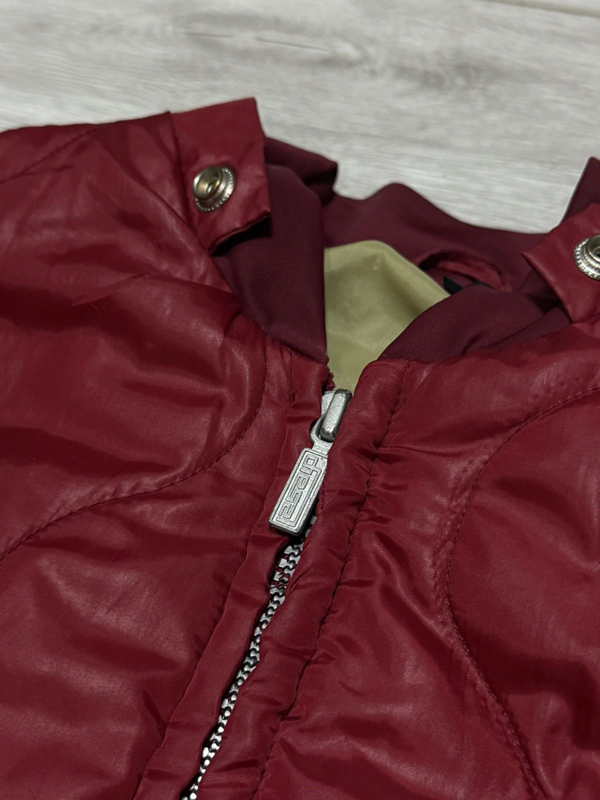 Diesel Diesel vintage quilted RARE bomber jacket avantgarde Size L / US 10 / IT 46 - 4 Thumbnail