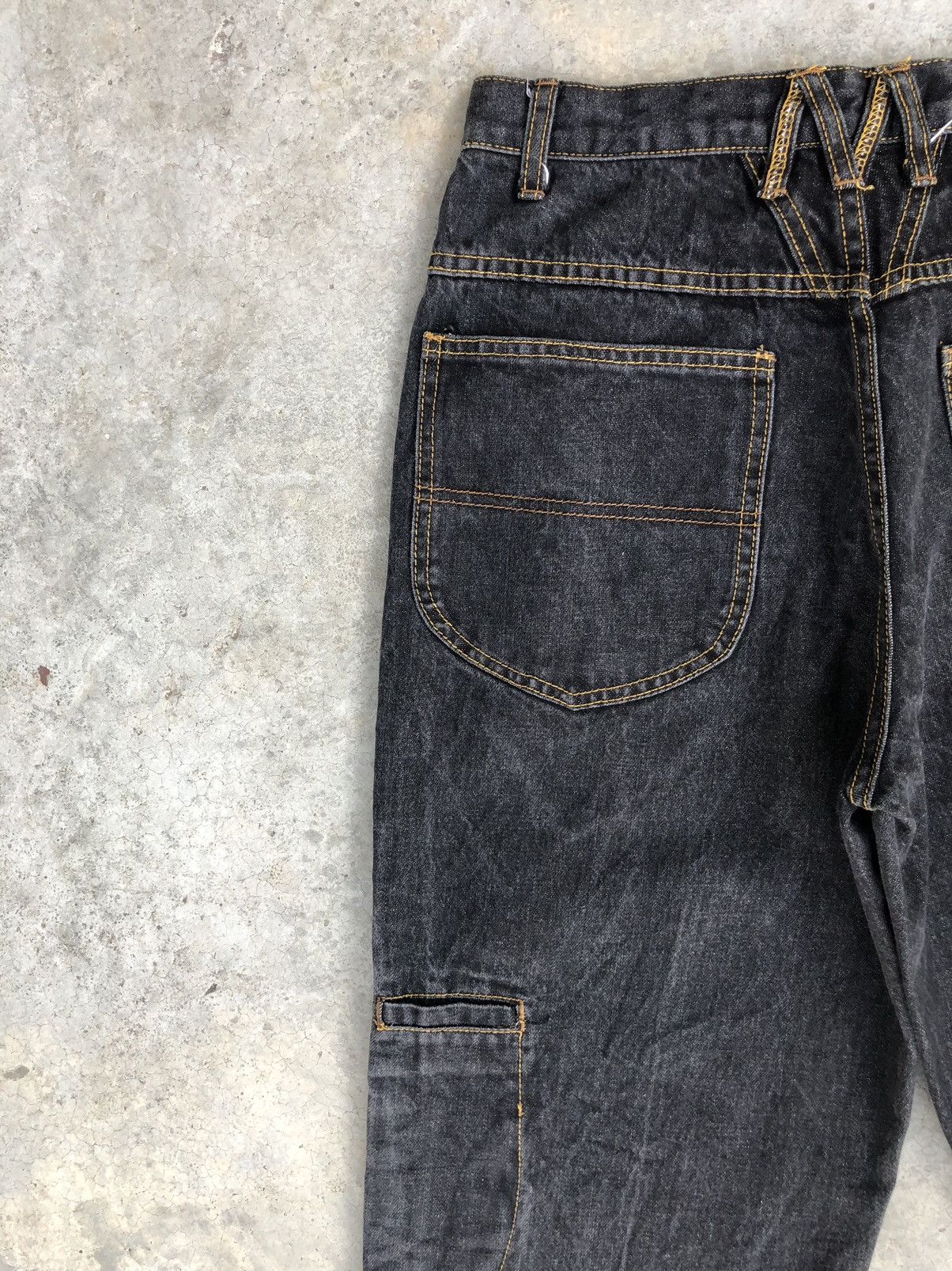 Marithe + Francois Girbaud Marithe Francois Girbaud Baggy Jeans Embroidered Logo Size US 29 - 10 Thumbnail