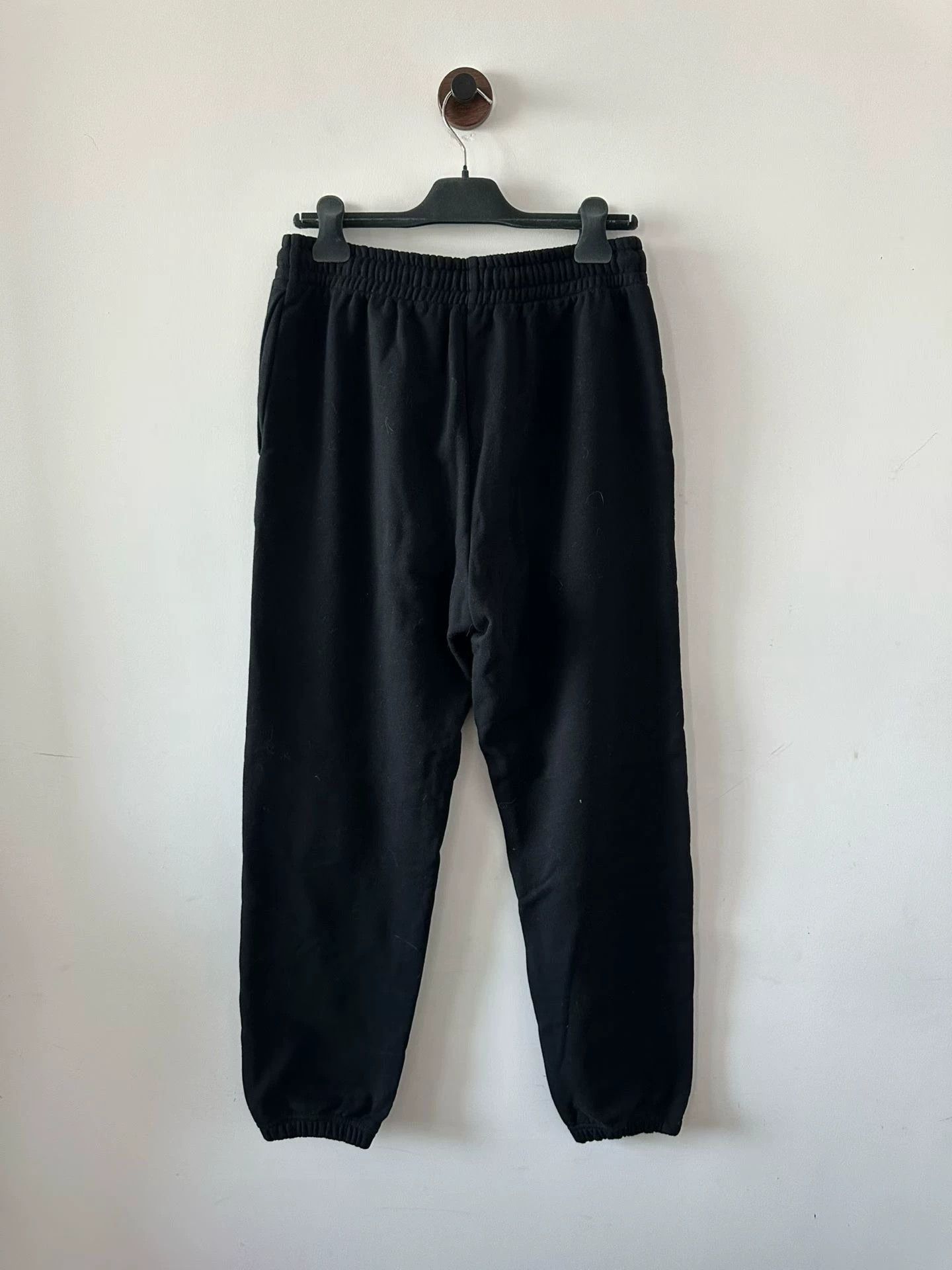 Celine CELINE Black Large Logo Sweatpants L Size 28" / US 6 / IT 42 - 2 Thumbnail