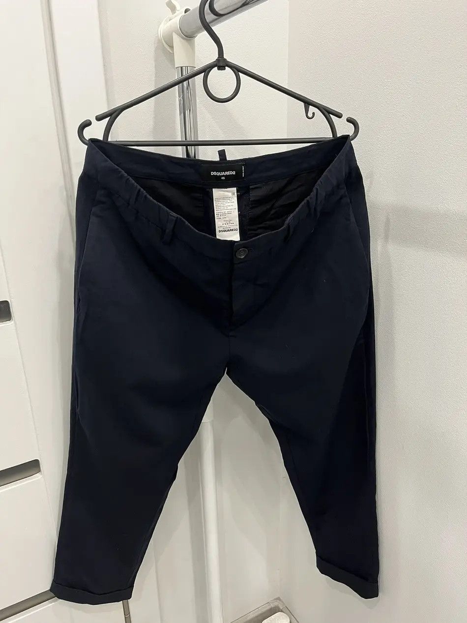 Dsquared2 Dsquared2 Wide Leg Wool Trousers Size US 30 / EU 46 - 1 Thumbnail