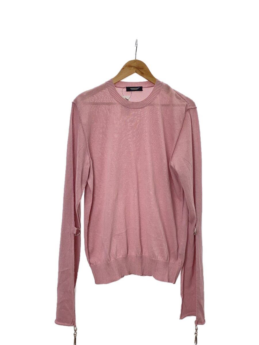 UC High Gauge Bondage Poly Knit Sweater Pink