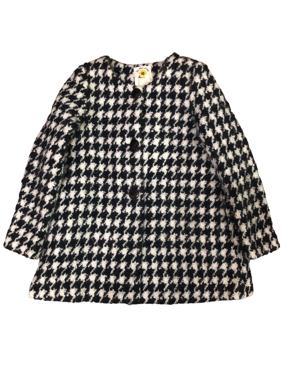 Beams Plus Beams Houndstooth Wool Coat Size S / US 4 / IT 40 - 1 Thumbnail