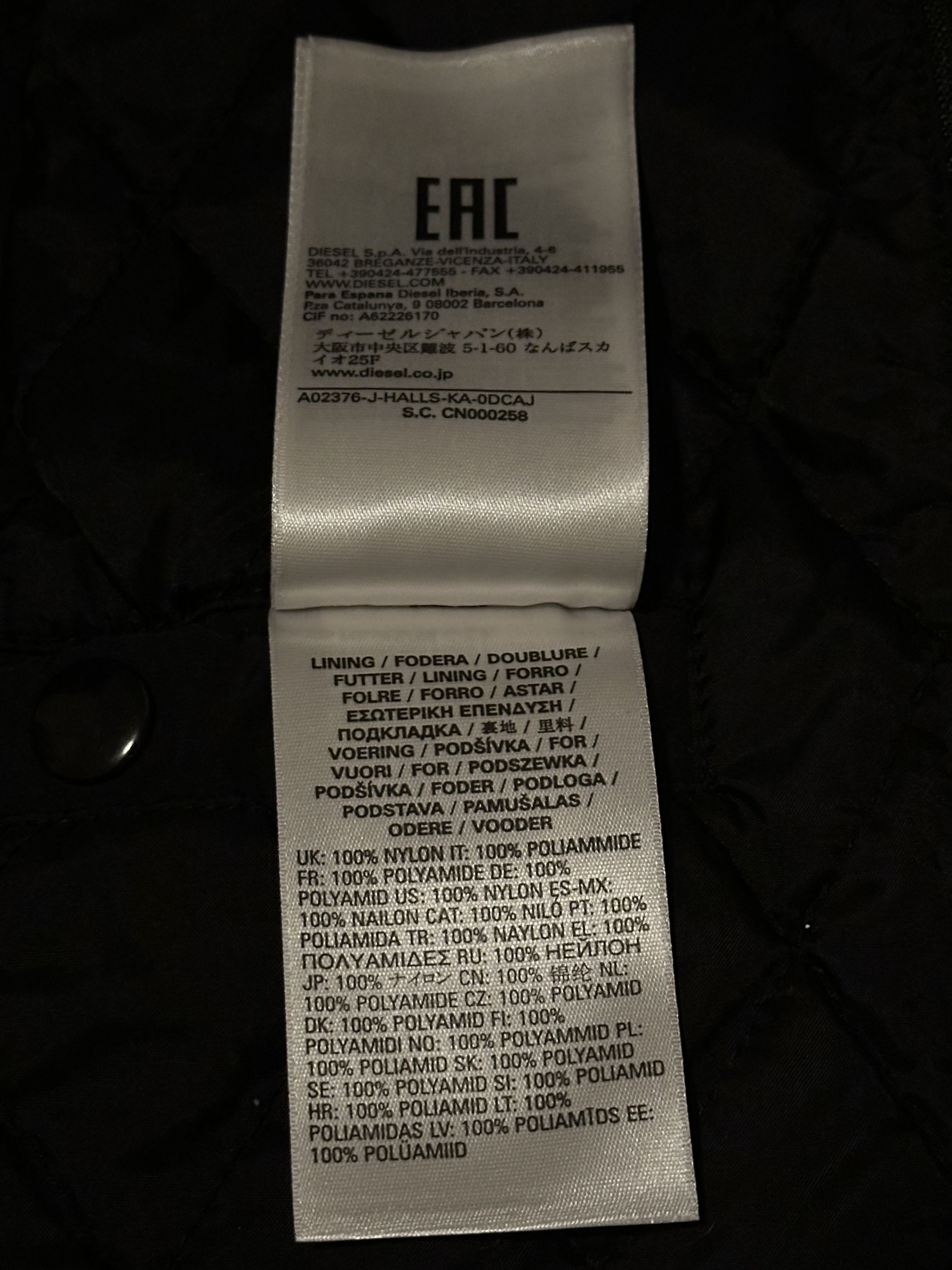 Diesel Diesel Black Biker Jacket M Size, From Japan, J-Halls-KA Size US M / EU 48-50 / 2 - 8 Thumbnail