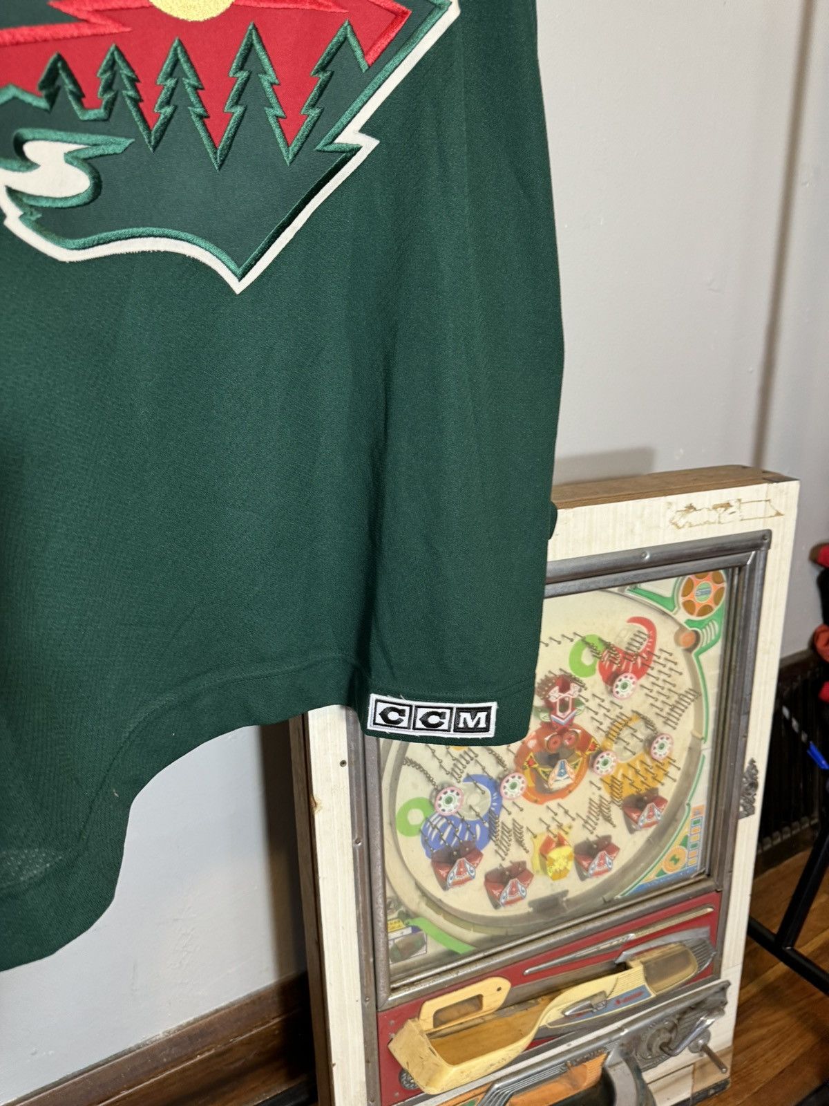 Ccm × NHL × Vintage Minnesota Wild Jersey Size US XL / EU 56 / 4 - 3 Thumbnail