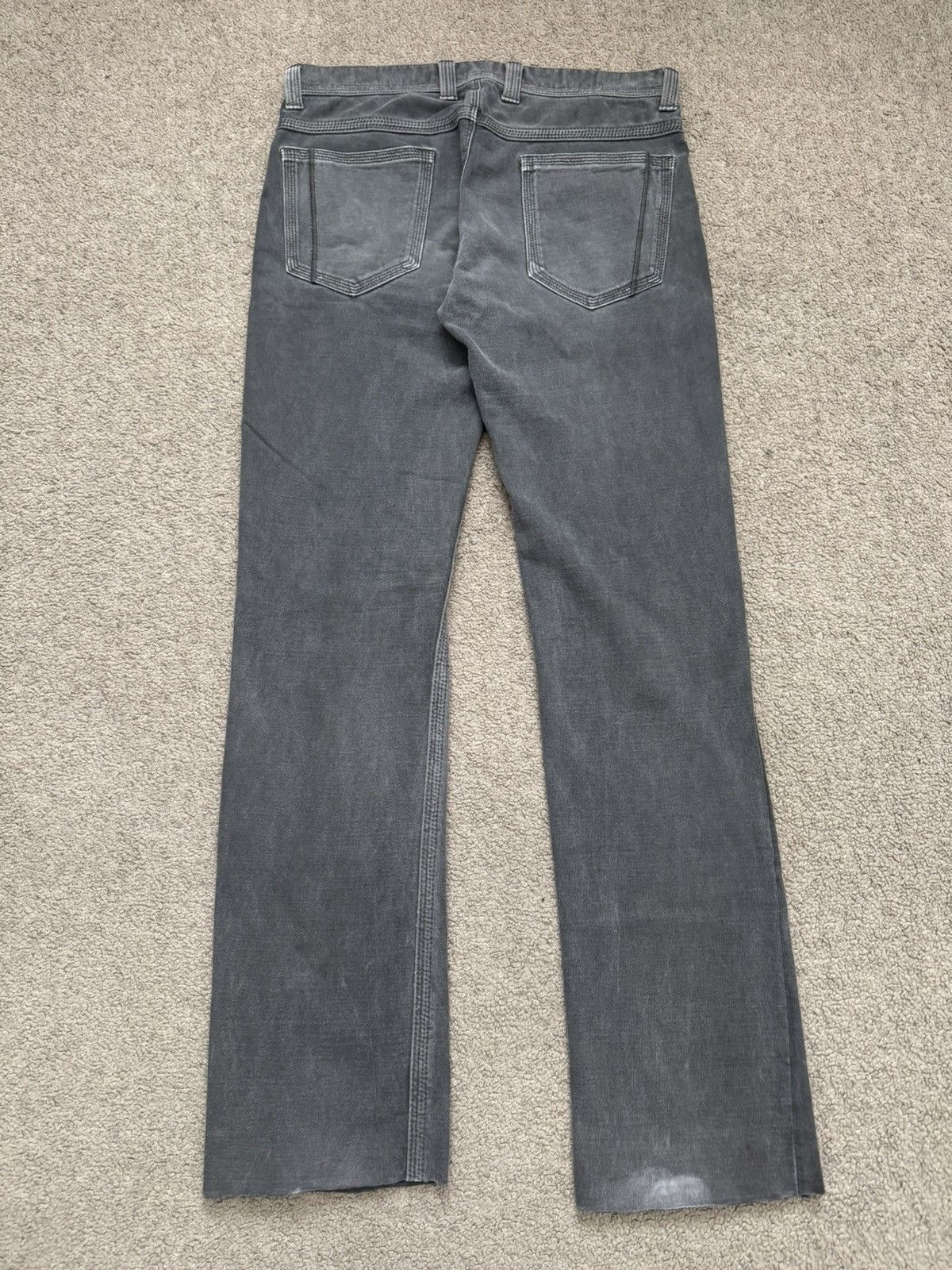 Neil Barrett BLACKBARRETT Neil Barret Overdye Bootcut Triple Stitch Pants Size US 31 - 6 Thumbnail