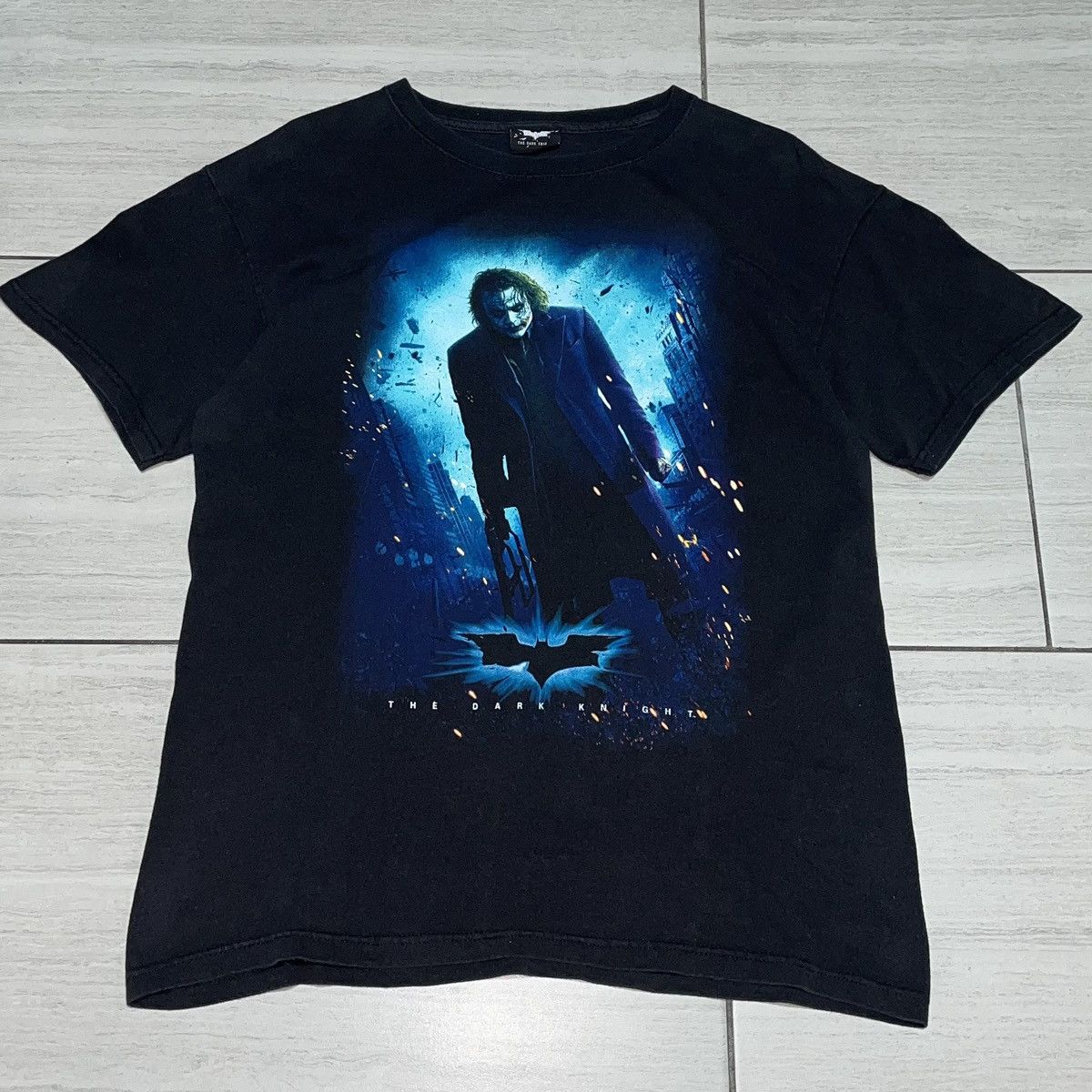 DC Comics The Dark Knight Heith Ledger Joker T-shirt Size US M / EU 48-50 / 2 - 1 Thumbnail