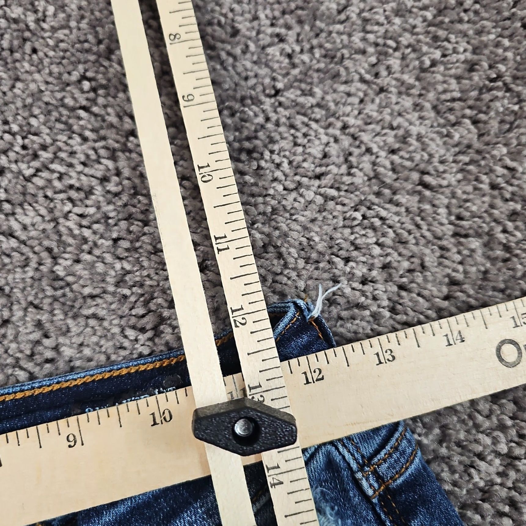 Denime Judy Blue Jeans Womens Skinny Distressed Stretch Denim Relaxed Fit 22x29 Blue Jeans Adult Regular 3 - 20? Size 26" / US 2 / IT 38 - 5 Thumbnail