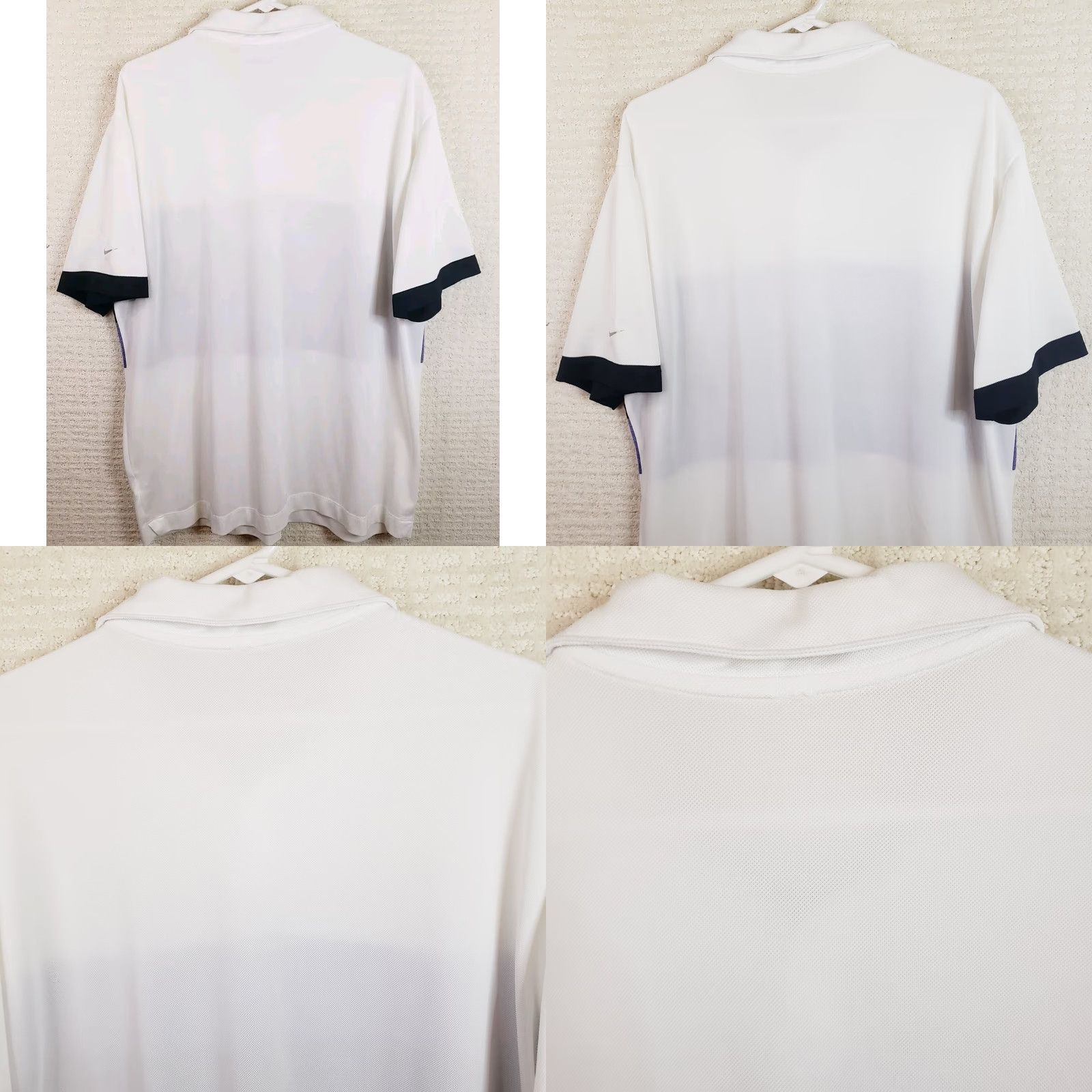 Nike Nike Golf Tour Performance Polo Shirt Men XL Colorblock White Purple DriFit Size US XL / EU 56 / 4 - 8 Thumbnail