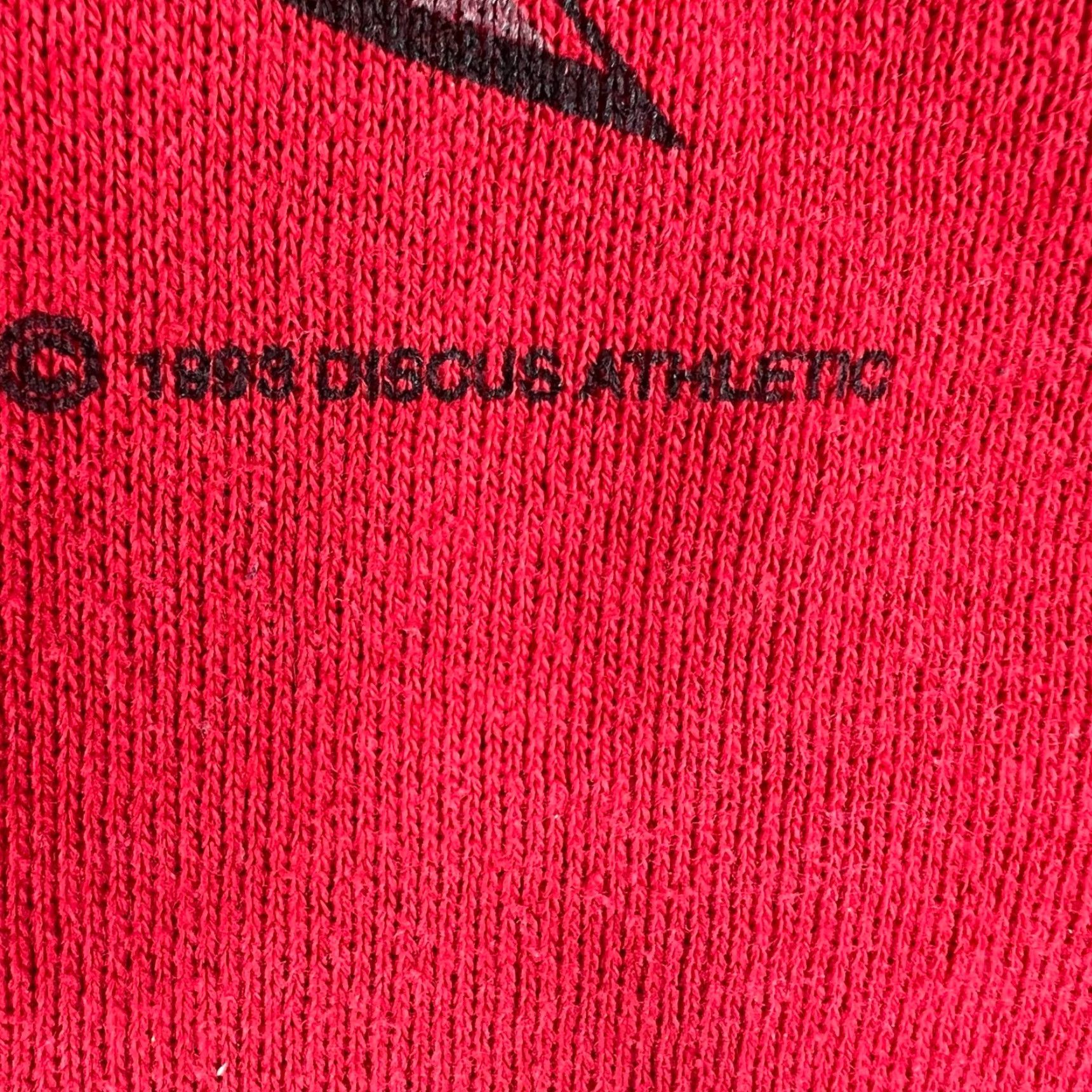 Vintage VINTAGE 1993 Ohio State Buckeyes Crop Sweatshirt Womens Large Red Pullover Activewear Jersey Size L / US 10 / IT 46 - 4 Thumbnail
