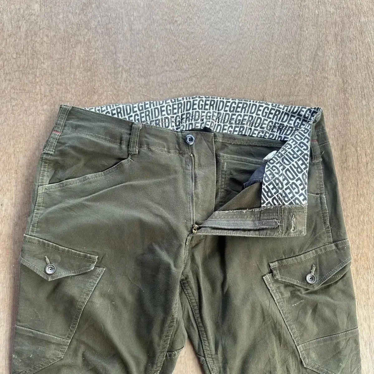 Voodoo Tactical VINTAGE DOUBLE KNEE UTILITY GERIDE JAPAN WORKWEAR CARGO PANT Size US 35 - 9 Thumbnail
