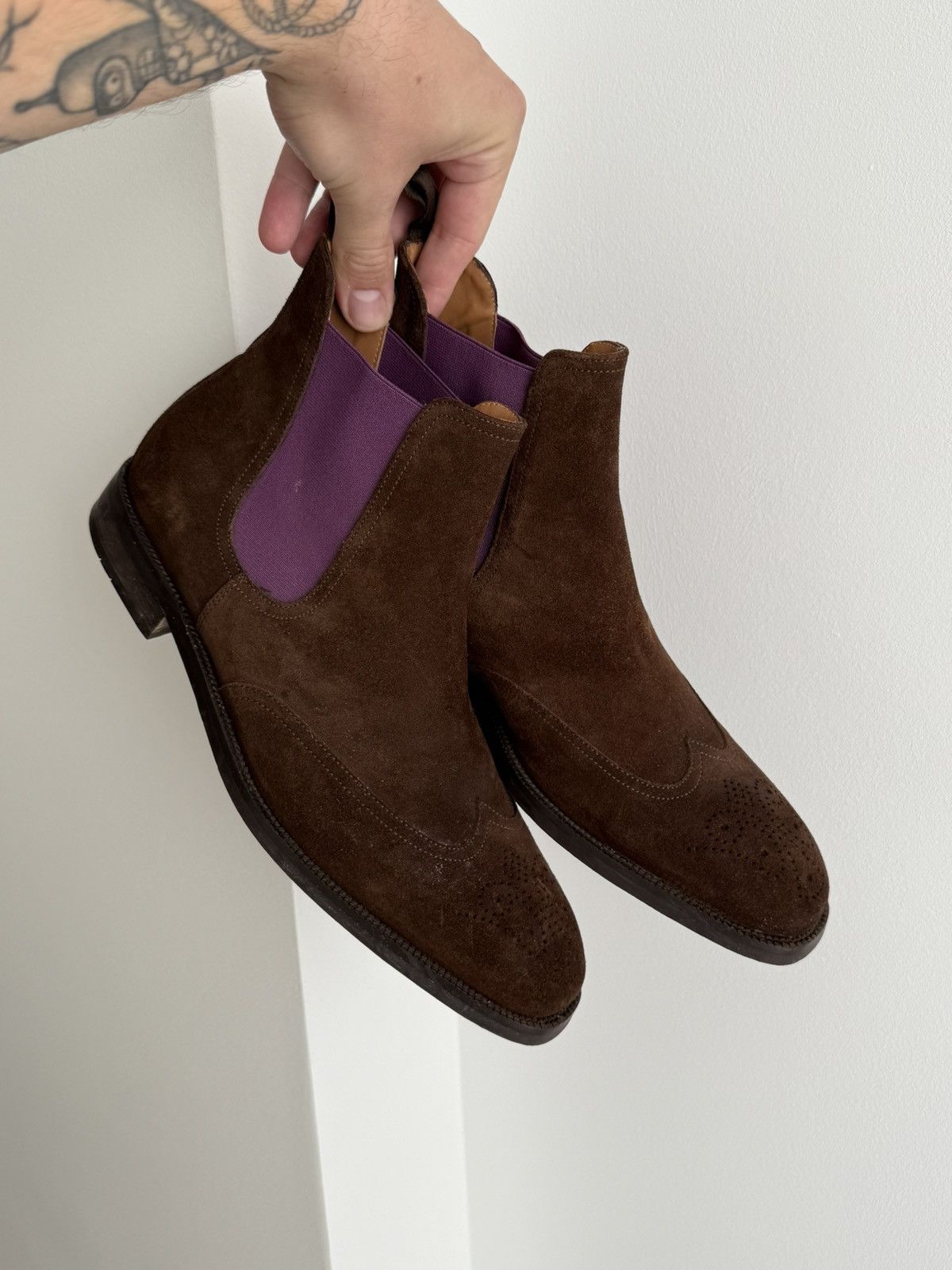 Margaret Howell Margaret Howell Suede Chelsea Boots Size EU 40 Size US 7 / EU 40 - 11 Thumbnail