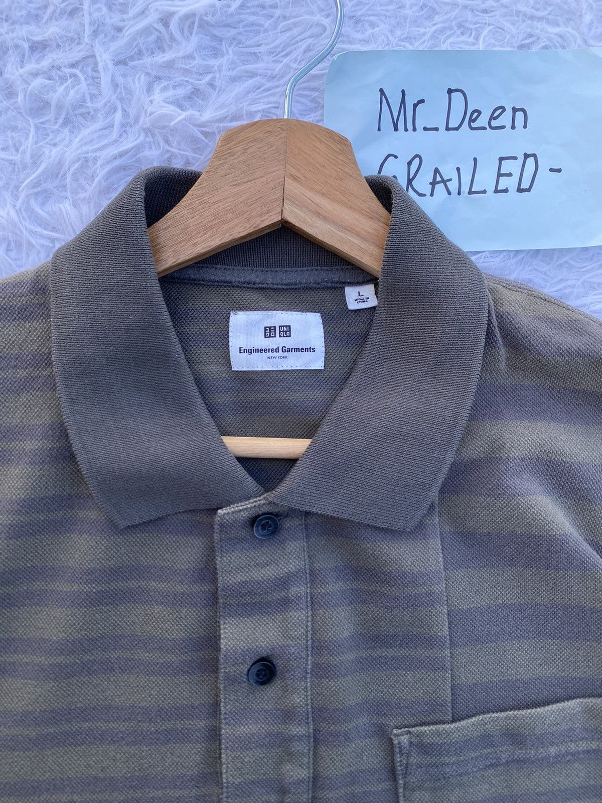 Engineered Garments Rare Engineered Garments Polo Tee Size US L / EU 52-54 / 3 - 11 Thumbnail