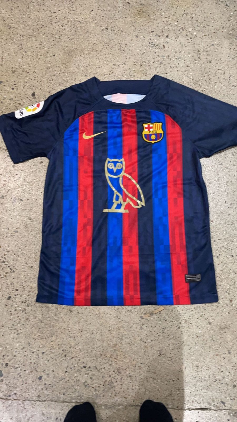 OVO x Barcelona jersey hype shops