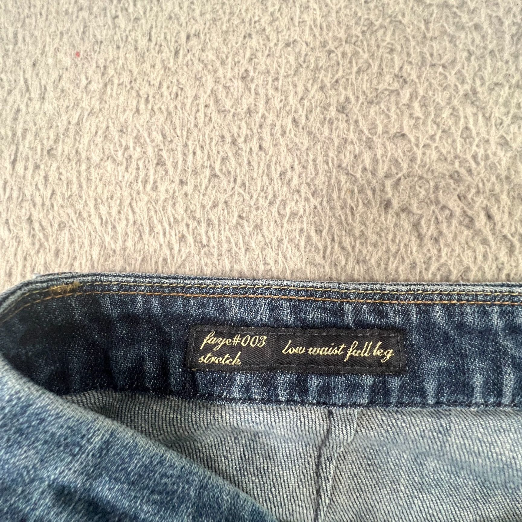 Citizens Of Humanity Citizens of Humanity Jeans Women 31 Faye Low Rise Flare Stretch Denim Blue 34" Waist Regular Inseam 28" Size 24" / US 00 / IT 34 - 7 Thumbnail