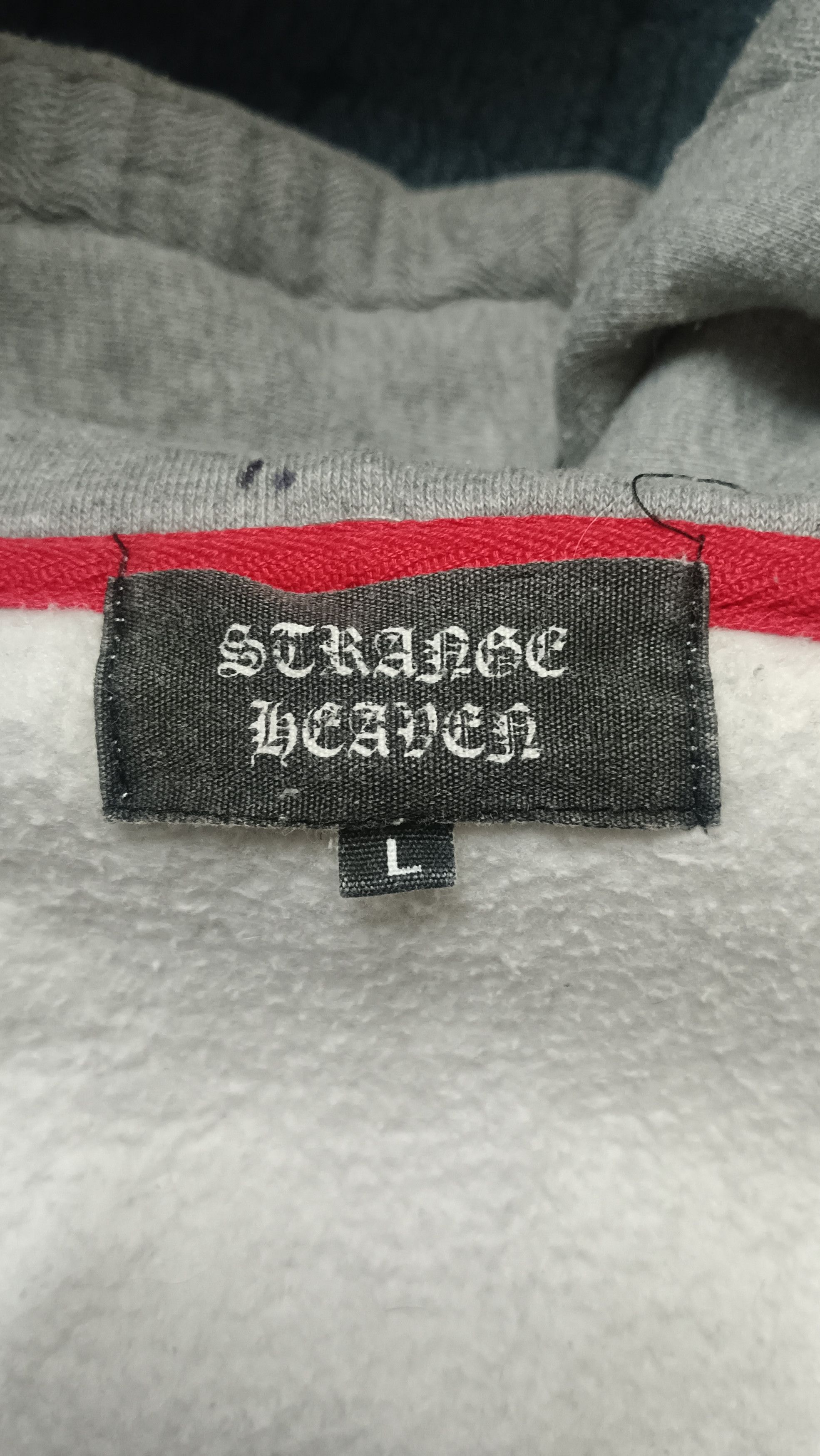 Japanese Brand Strange Heaven Skull zip Hoodie Size US L / EU 52-54 / 3 - 4 Thumbnail