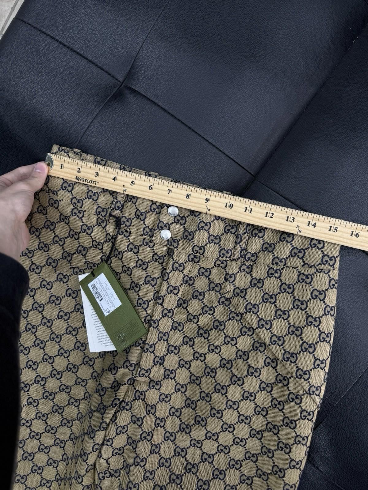 Gucci Gucci GG Canvas Pants Size 46 $1100 Retail 100% Authentic Size US 44 / EU 60 - 12 Thumbnail