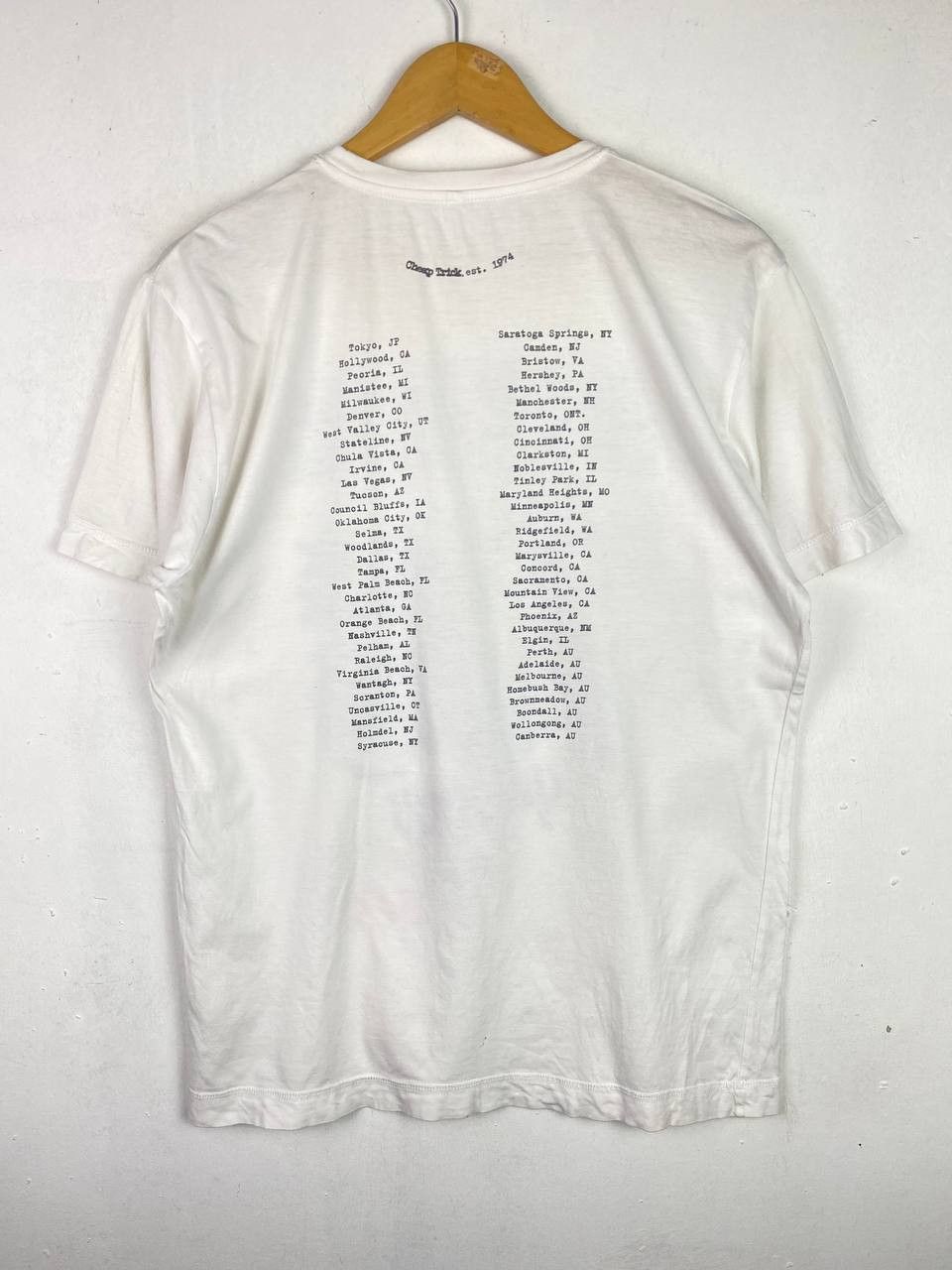 Band Tees vintage y2k cheap trick band tee nice design Size US L / EU 52-54 / 3 - 6 Thumbnail