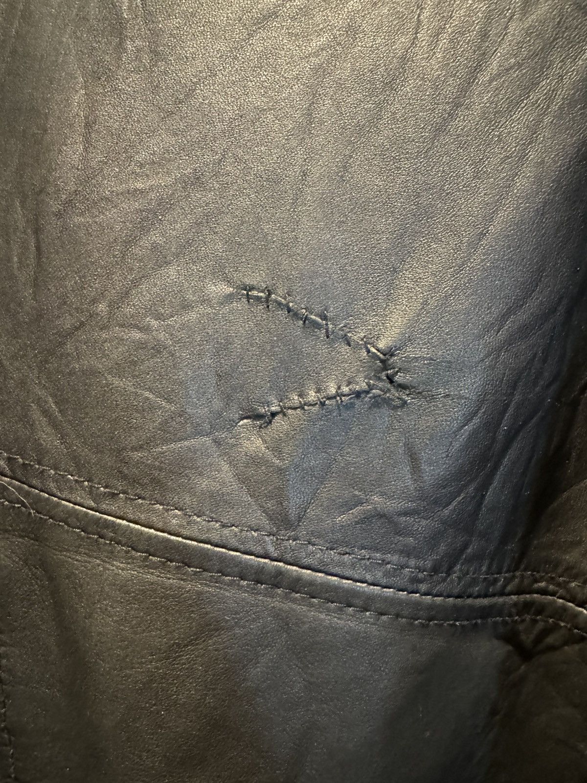 Allsaints ALLSAINTS Leather Cobra Bomber Size US XL / EU 56 / 4 - 4 Thumbnail