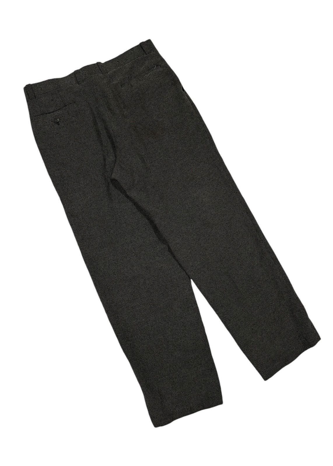 Kansai Yamamoto Vtg🔥90’s Kansai Man Casual Salt & Pepper Pants Size US 34 / EU 50 - 12 Thumbnail