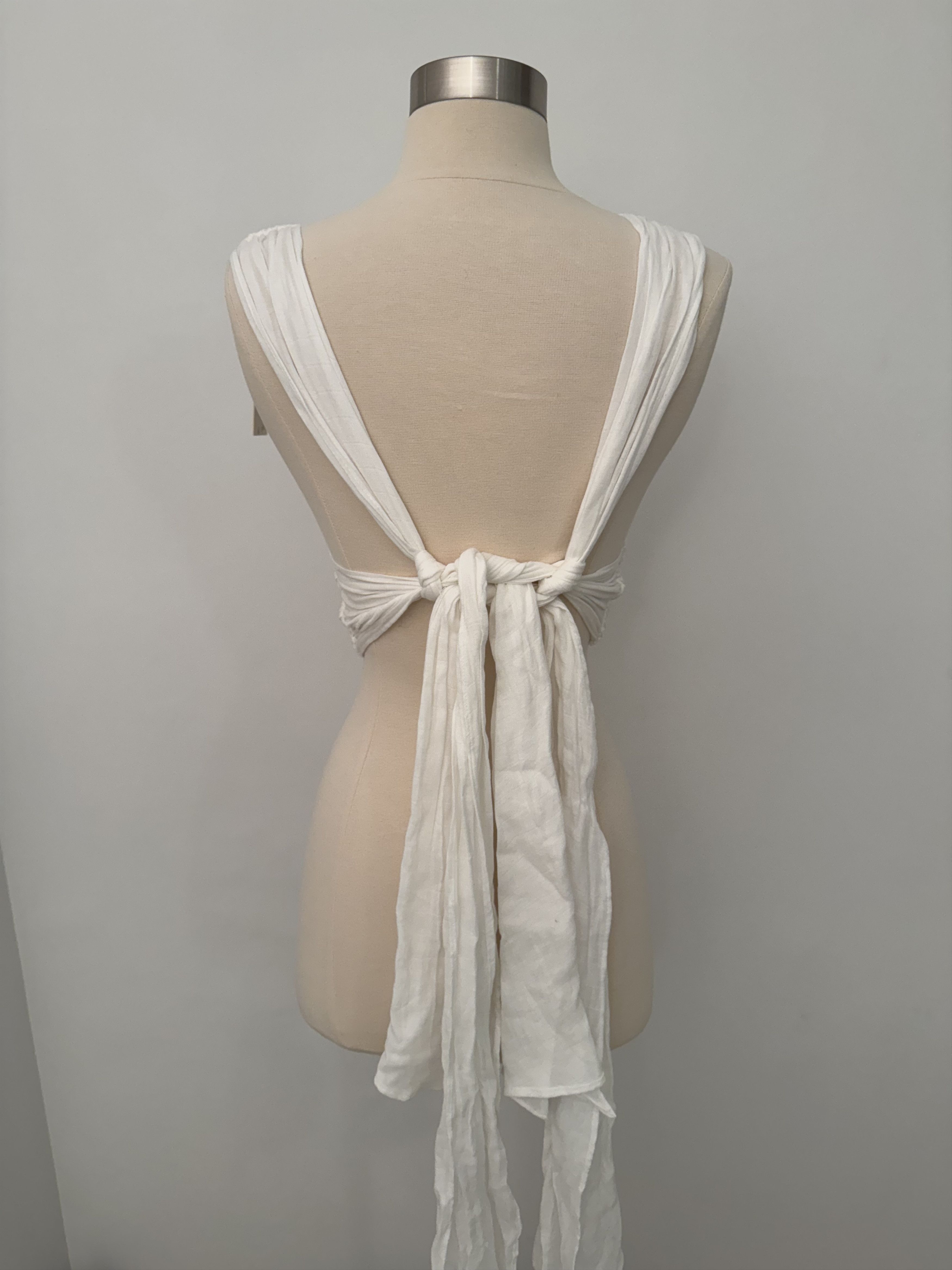 Designer Just Bee Queen Wrap Crop Top Size S / US 4 / IT 40 - 4 Thumbnail