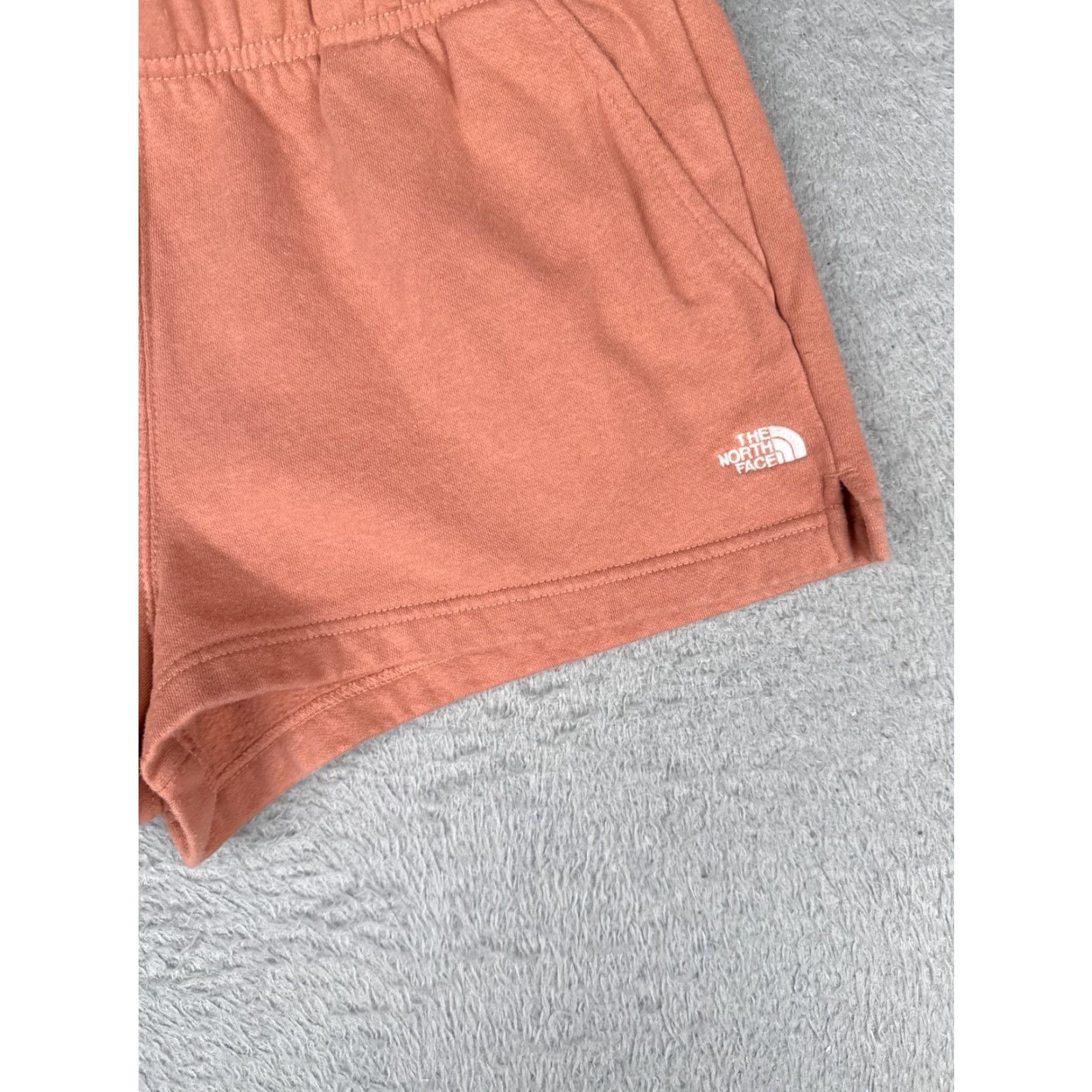 The North Face The North Face Shorts Women L Coral Half Dome Fleece Short Cotton Blend Size 36" / US 14 / IT 50 - 2 Thumbnail
