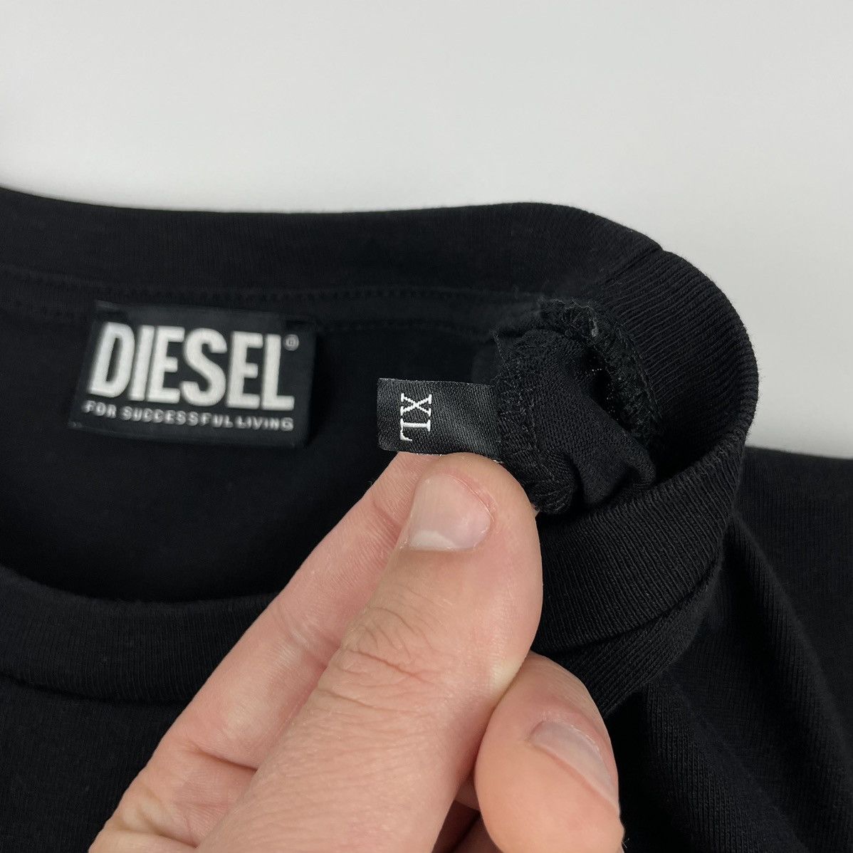 Diesel Diesel T-DIEGO-CUTY T-shirt Big logo Size US L / EU 52-54 / 3 - 7 Thumbnail