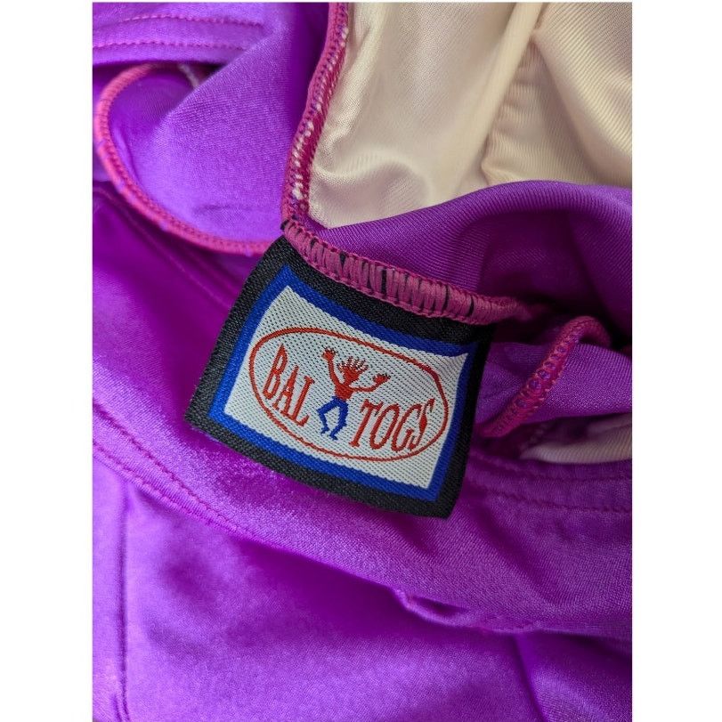 Vintage Vintage Baltogs Purple Fit-And-Flare Dancewear Dress Size M / US 6-8 / IT 42-44 - 3 Thumbnail