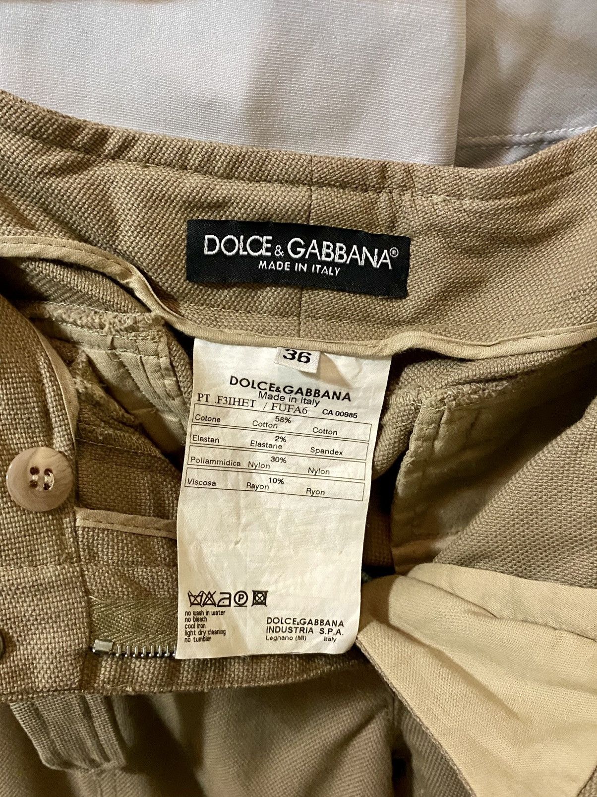 Dolce & Gabbana Dolce & Gabbana brown Capri trousers Size 25" / US 0 / IT 36 - 5 Thumbnail