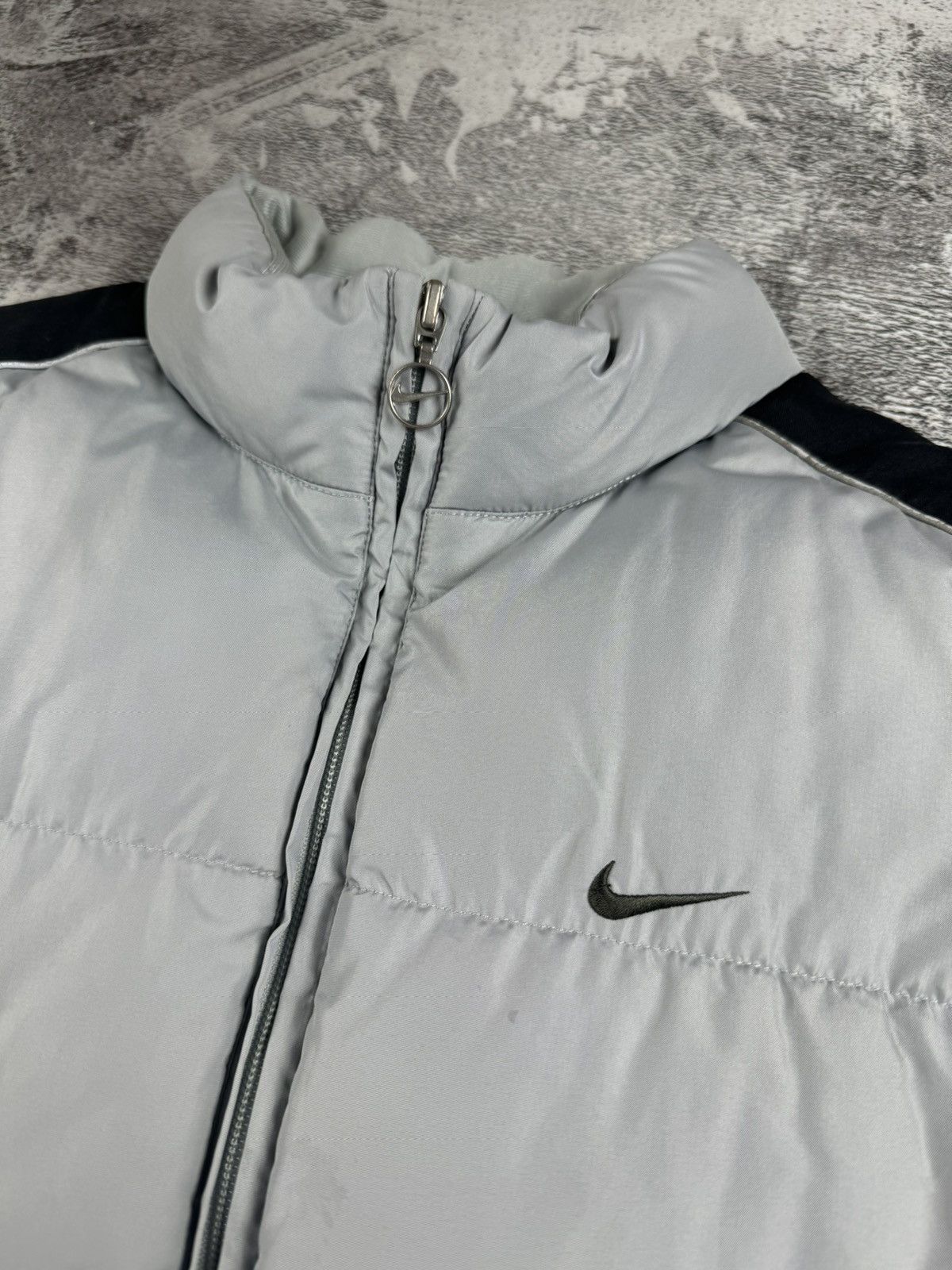 Nike Vintage 90S-OOS Rare Nike Streetwear Grey Swoosh Logo Vest Size US S / EU 44-46 / 1 - 8 Thumbnail