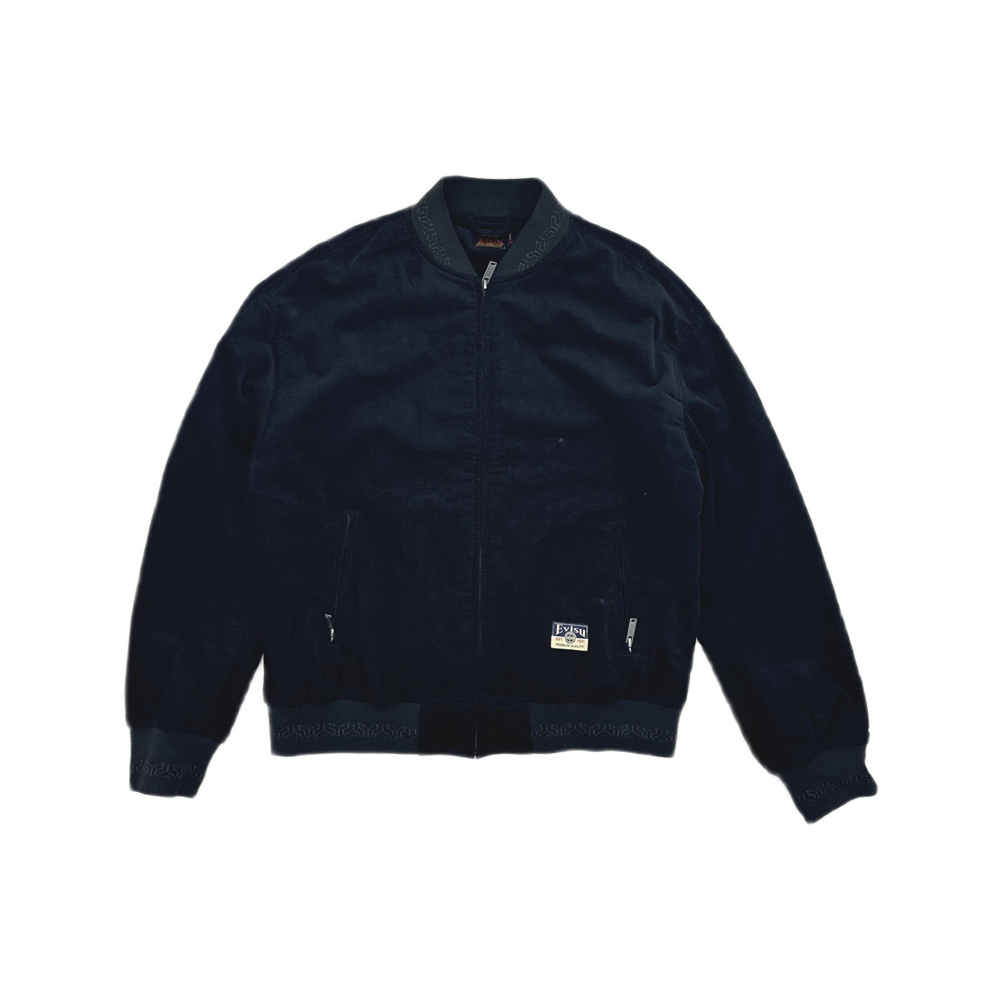 Evisu Rare Vintage 90s Evis Ma-1 Olive Green Bomber Jacket | Grailed