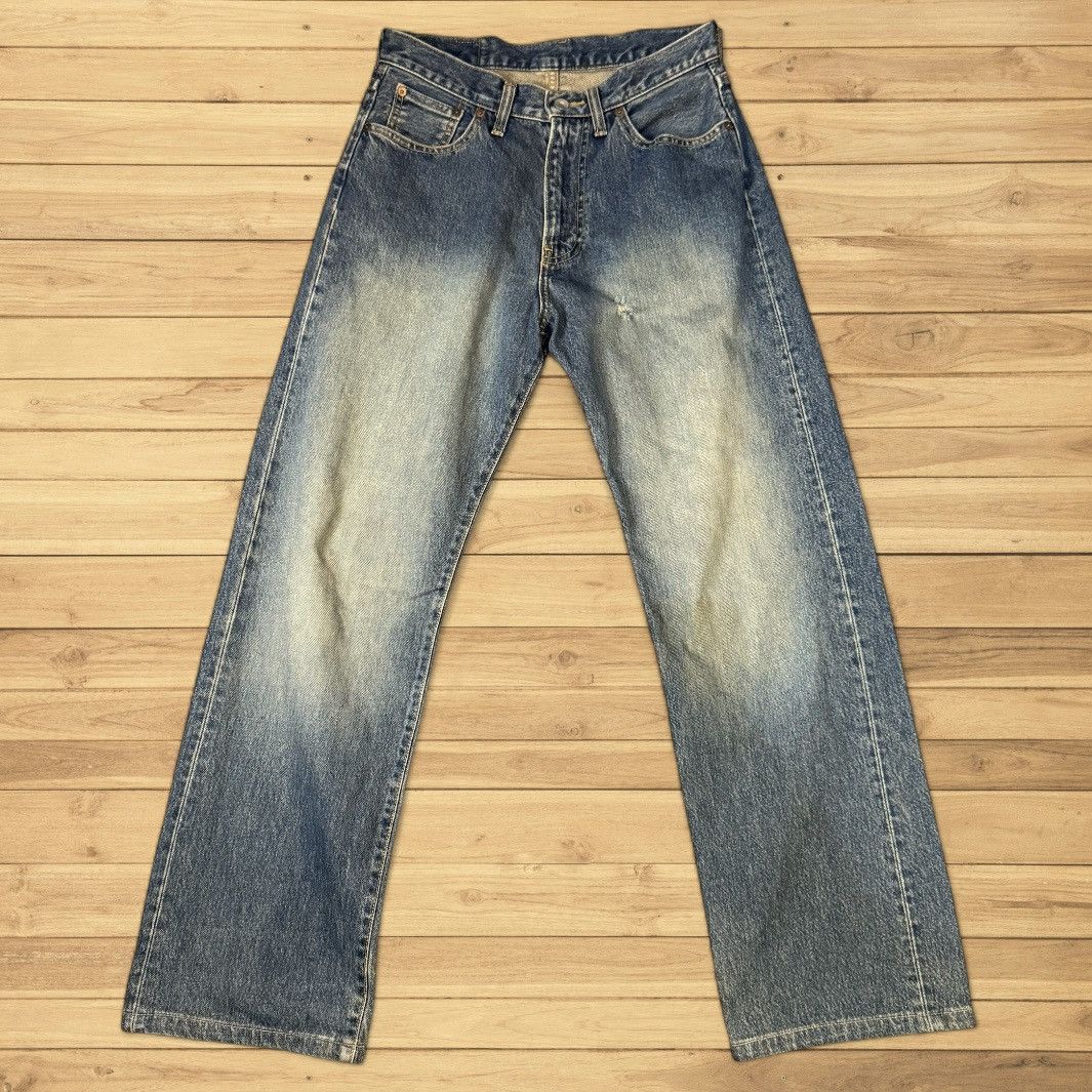 Undercover × Uniqlo 🔥🇯🇵 Vintage Rare Japanese Uniqlo Famous Faded Denim Size US 28 / EU 44 - 2 Thumbnail