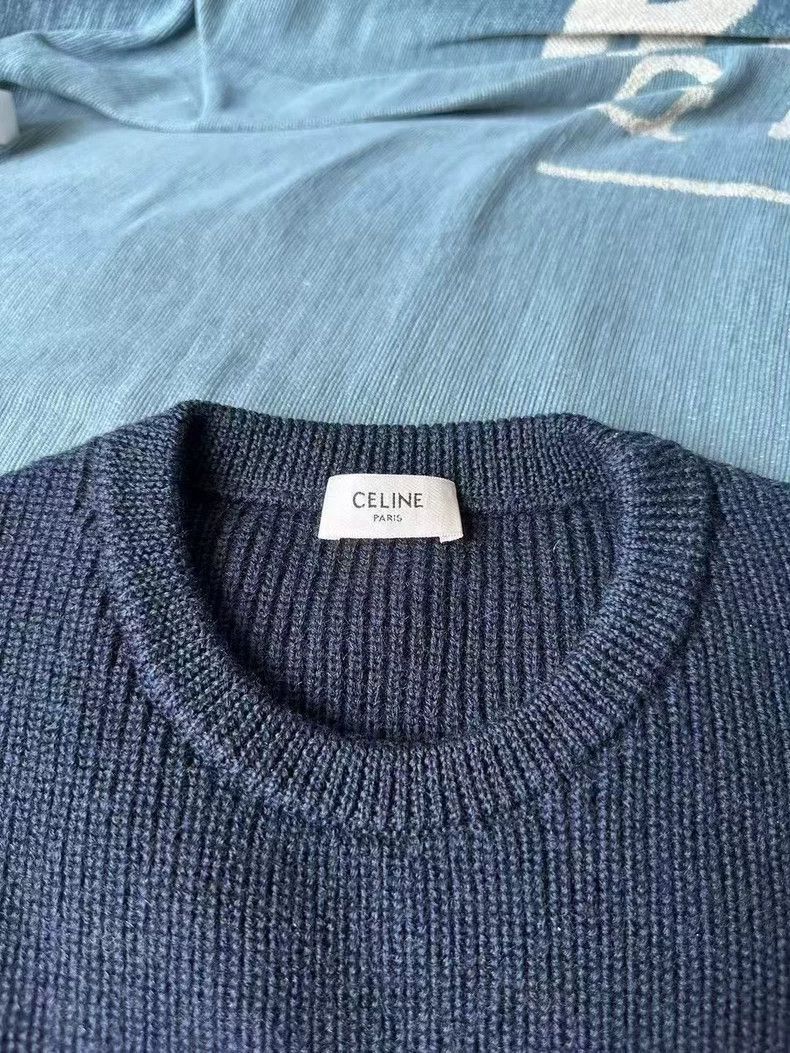 Celine Celine Embroidered Knit Sweater in XS Size US XS / EU 42 / 0 - 3 Thumbnail