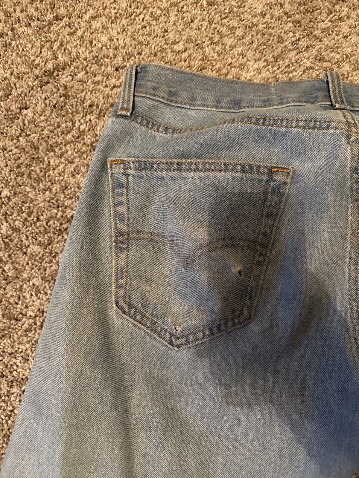 Levi's Levi 505 Light wash Denim Size US 34 / EU 50 - 3 Thumbnail