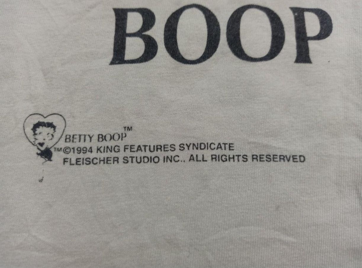 Vintage Vtg 90's Betty Boop USA Flag Design single stitch Size US M / EU 48-50 / 2 - 3 Thumbnail