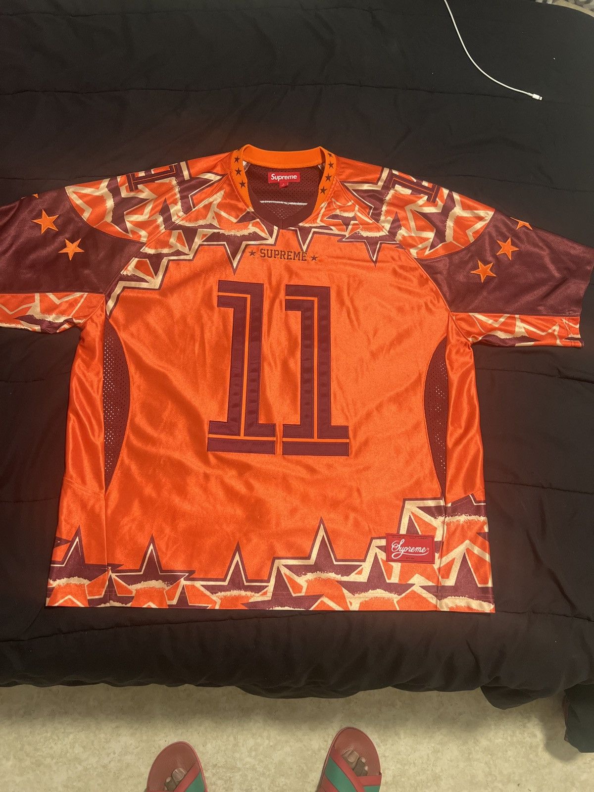 ユニフォーム Supreme Stars Football Jersey Supreme Star Football Jersey White Men's - FW24 - US