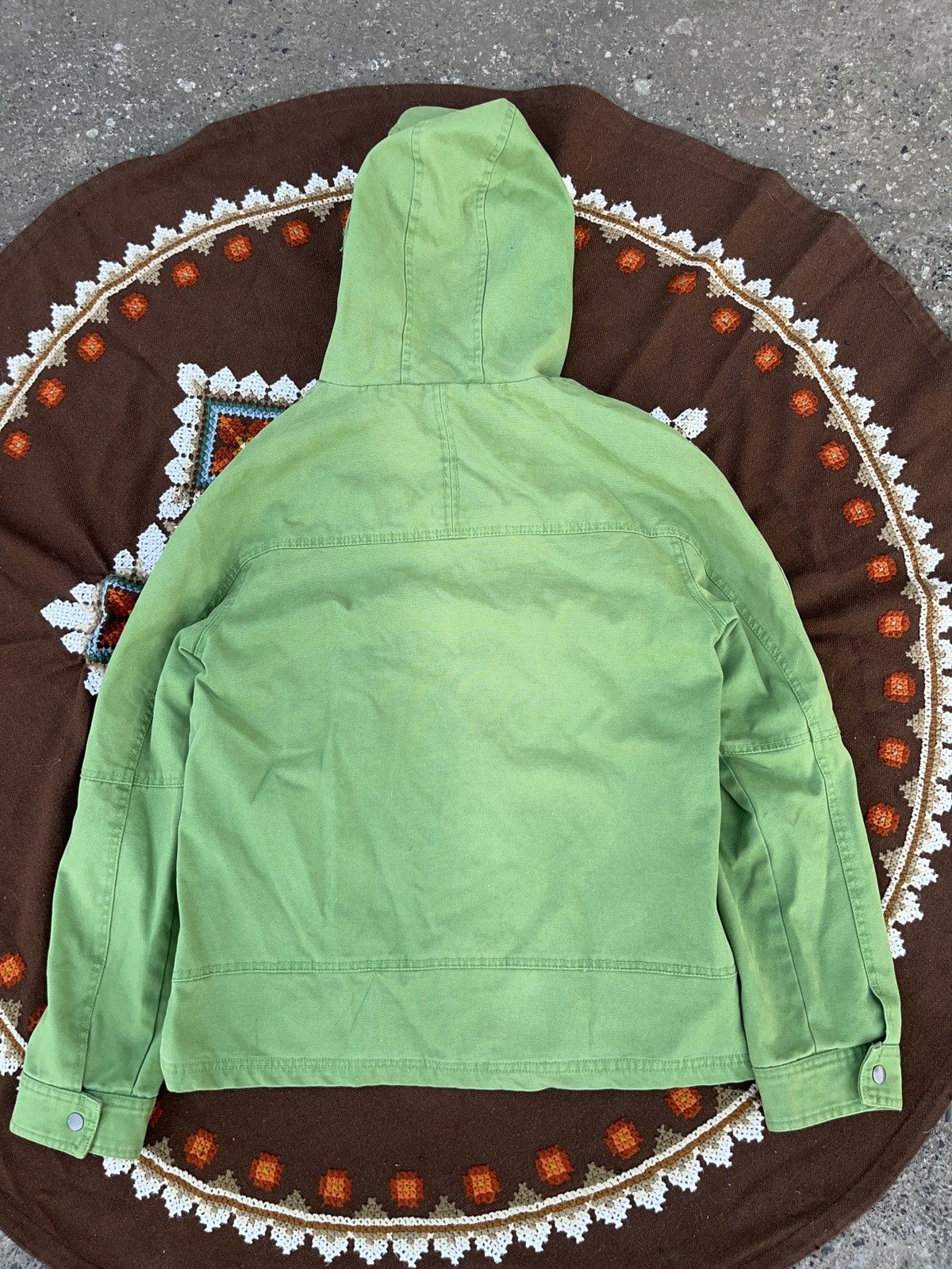 Vintage Vintage Asymmetrical Zip Jacket Deconstructed Canvas Size M / US 6-8 / IT 42-44 - 9 Thumbnail