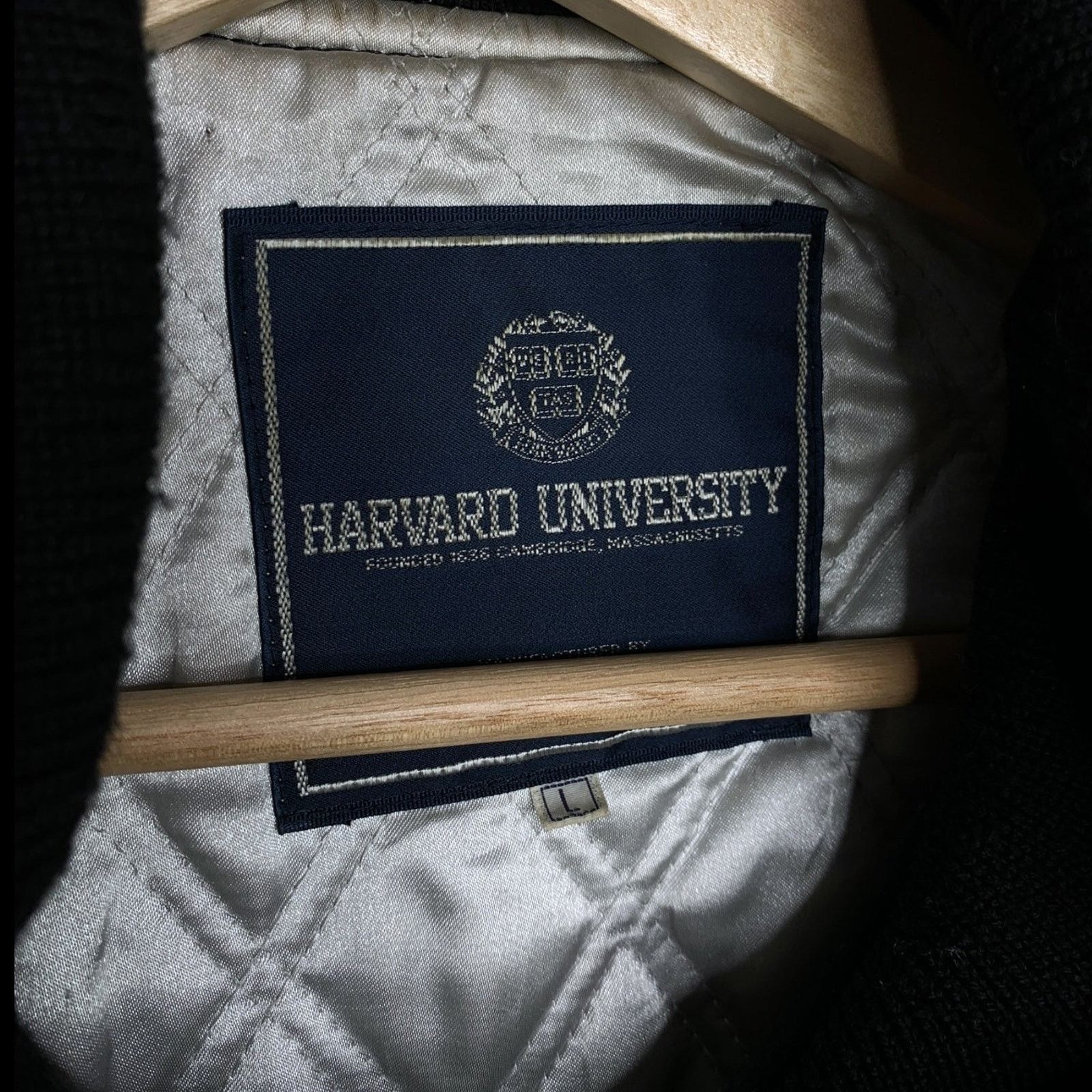 Other HARVARD UNIVERSITY | ‘76 “LEADING HITTER” Varsity Jacket Size US L / EU 52-54 / 3 - 9 Thumbnail