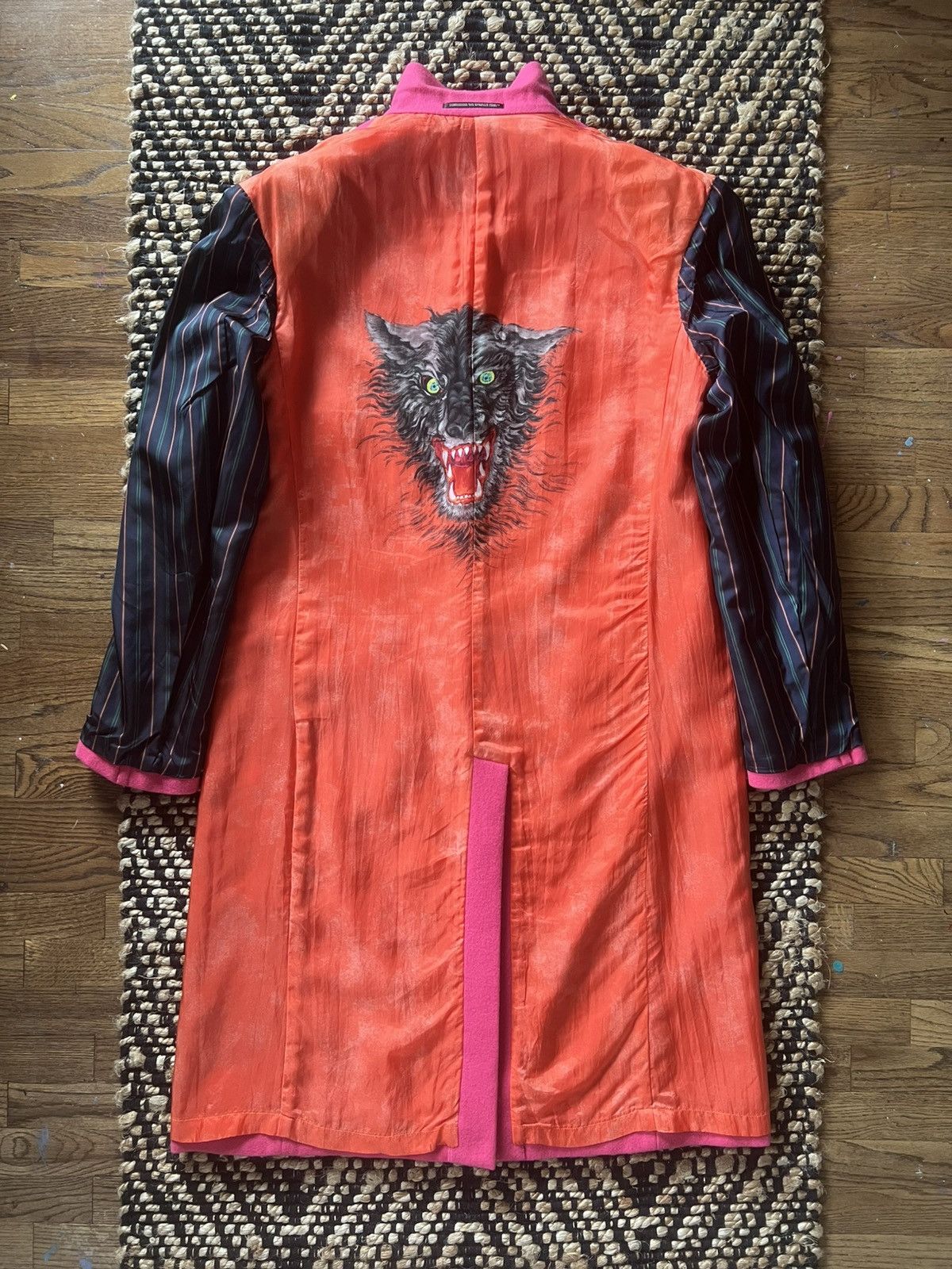 Yohji Yamamoto Yohji Yamamoto Pour Homme AW09 Cerberus/Wolf Reversible Coat Size US M / EU 48-50 / 2 - 6 Thumbnail
